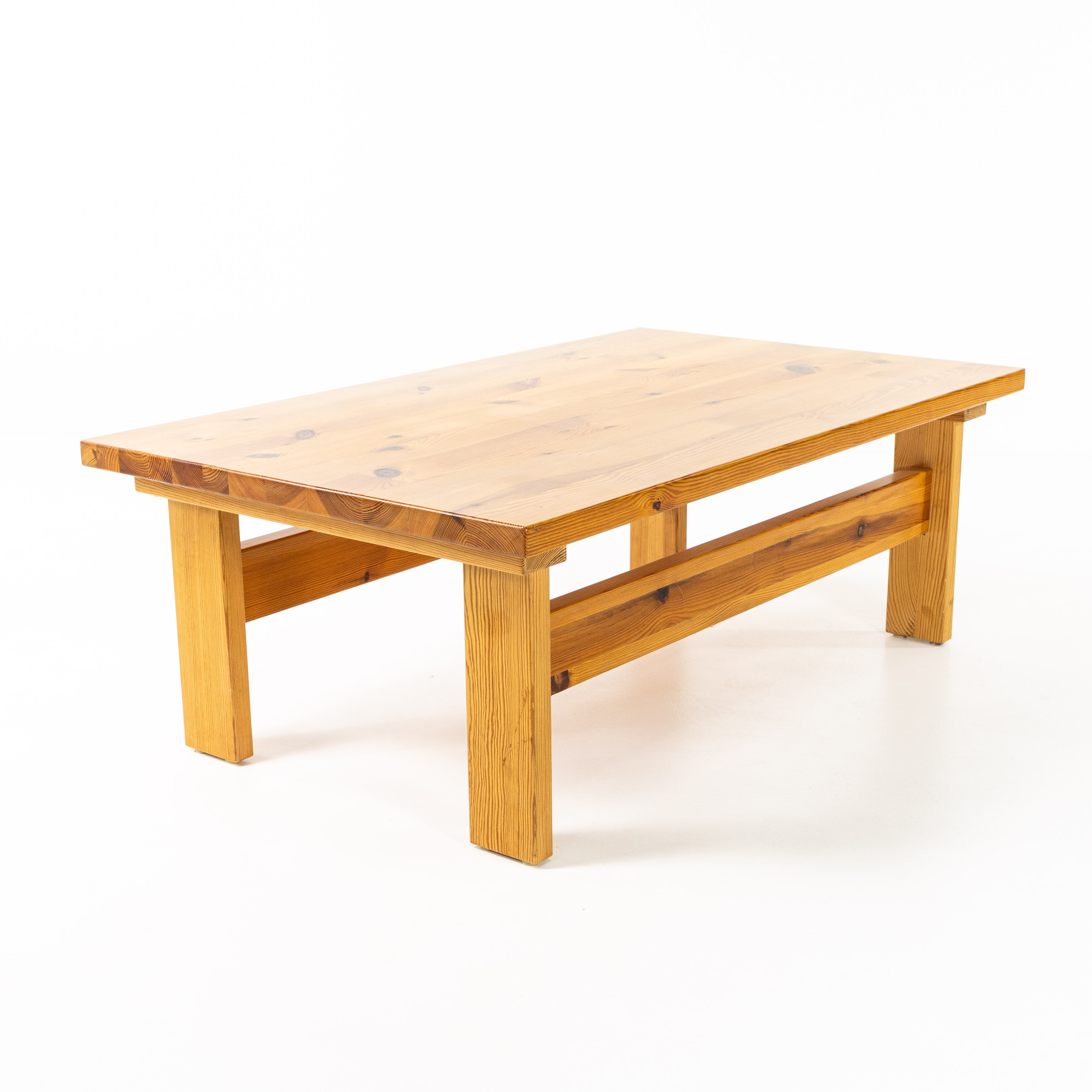 SOFFBORD, furu, 70/80-tal, längd 140 cm.