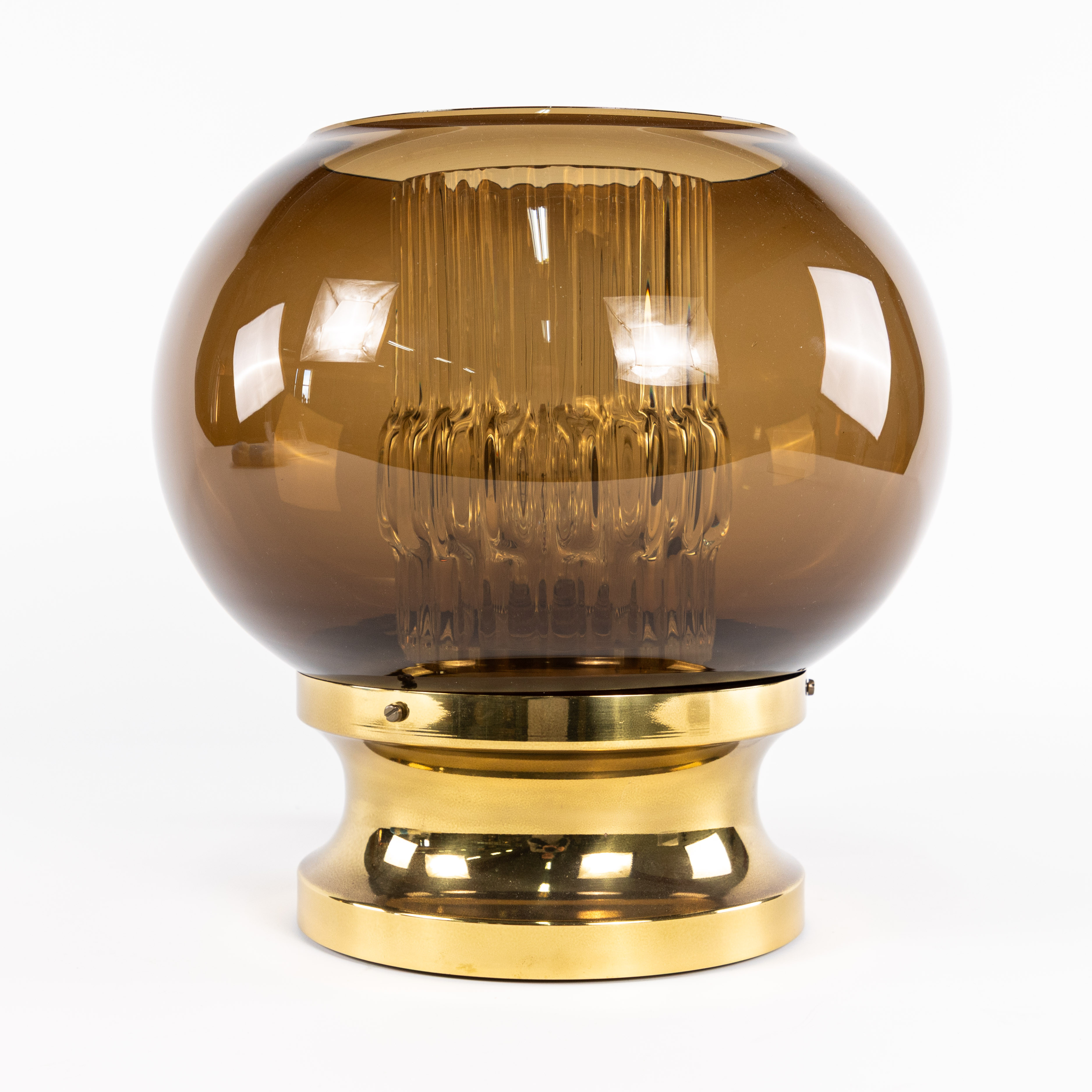 CARL FAGERLUND, bordslampa, Bubblan, Orrefors.