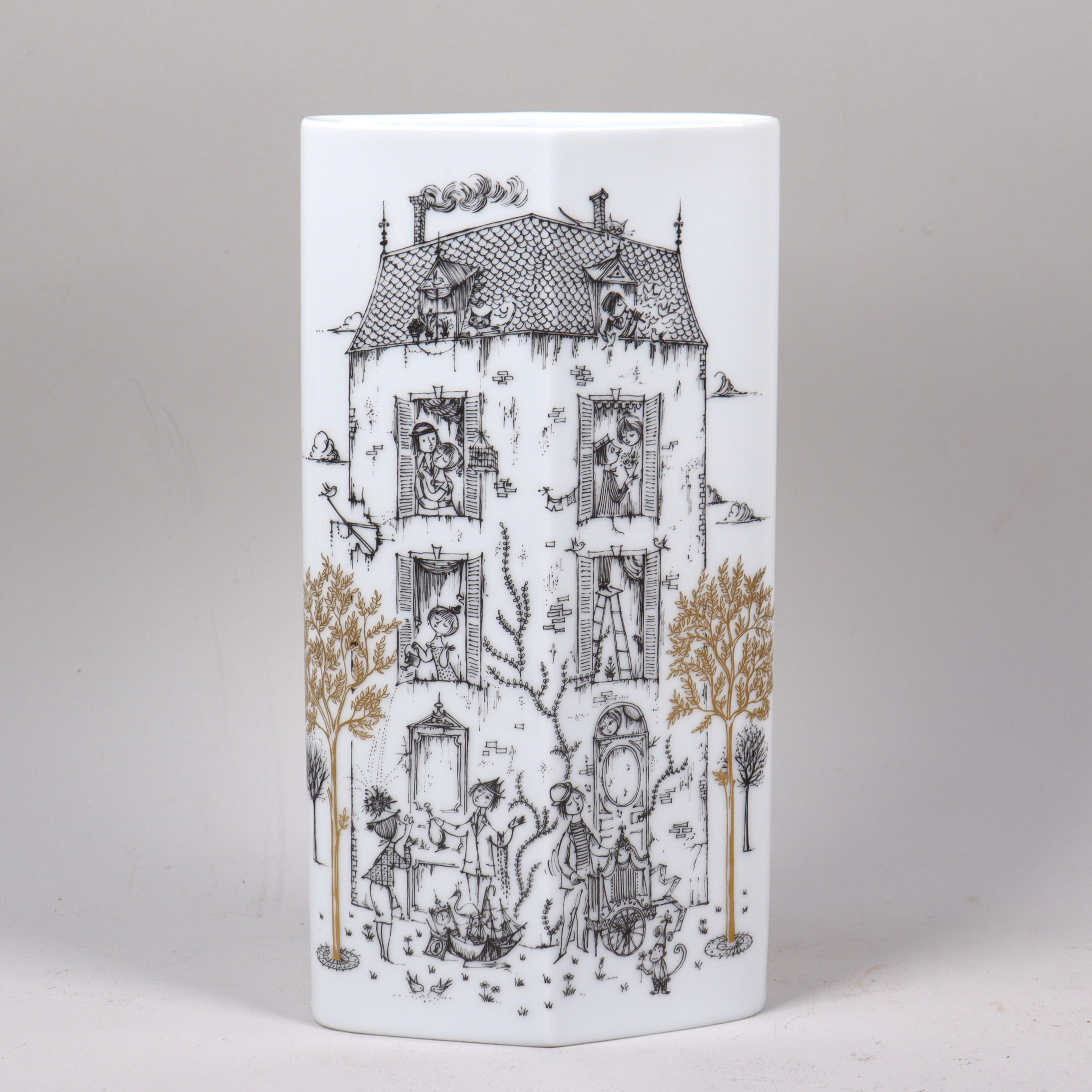 RAYMOND PEYNET. Studio Linie, Rosenthal, Tyskland, vas i porslin.