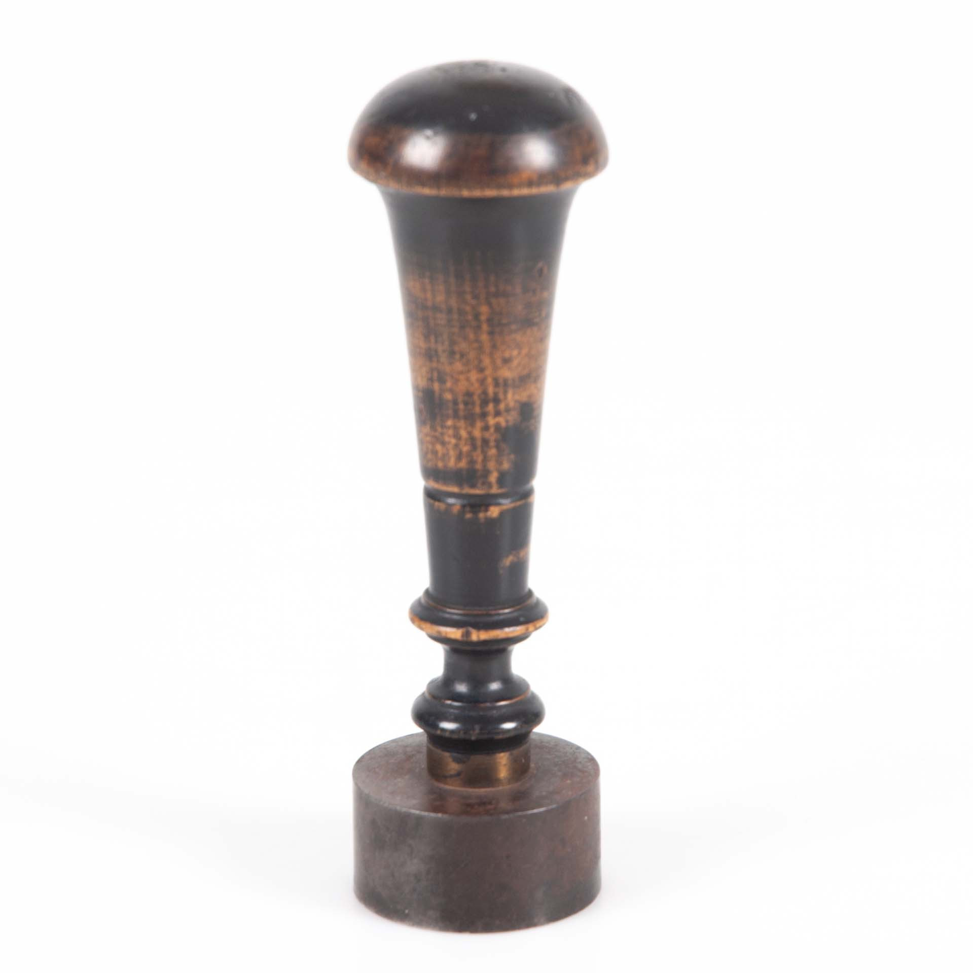 SIGILLSTAMP, KONGL. ANDRA LIF-GARDET, tidigt 1900-tal.