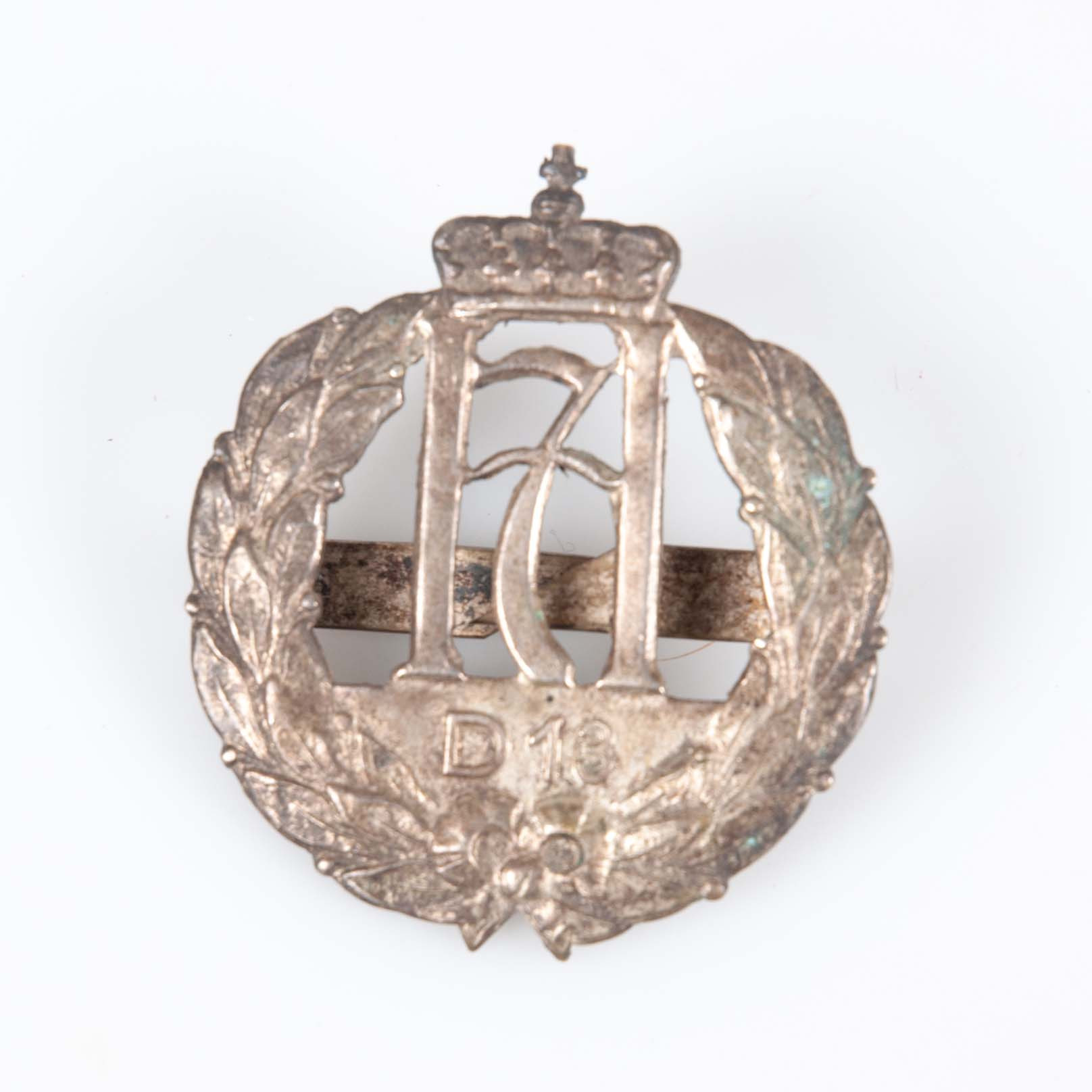 BASKERTECKEN Norge WWII, Milorg D13 (Oslo), motståndsrörelsen.