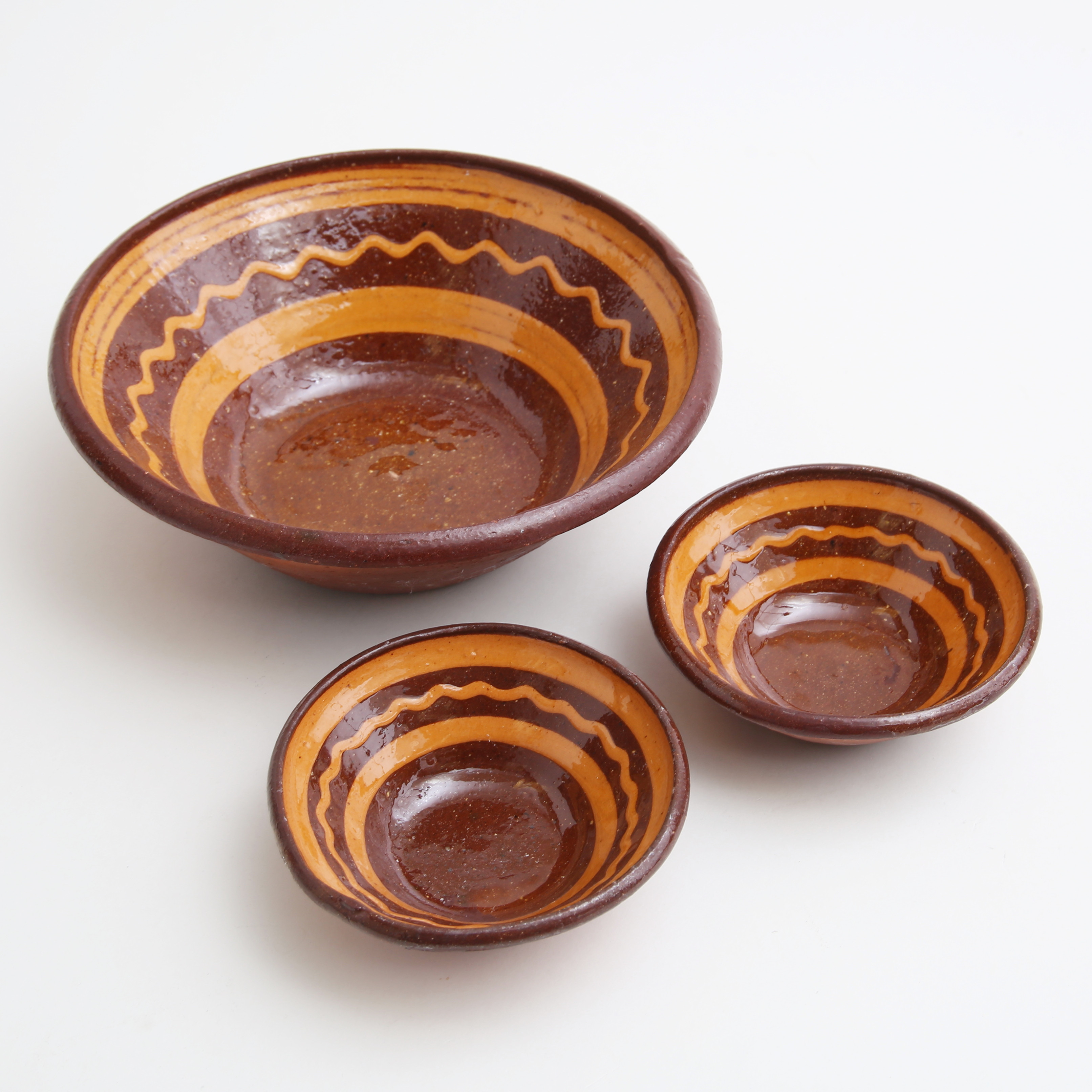 SKÅLAR, 3 st stengods, Forsberg, Vimmerby.