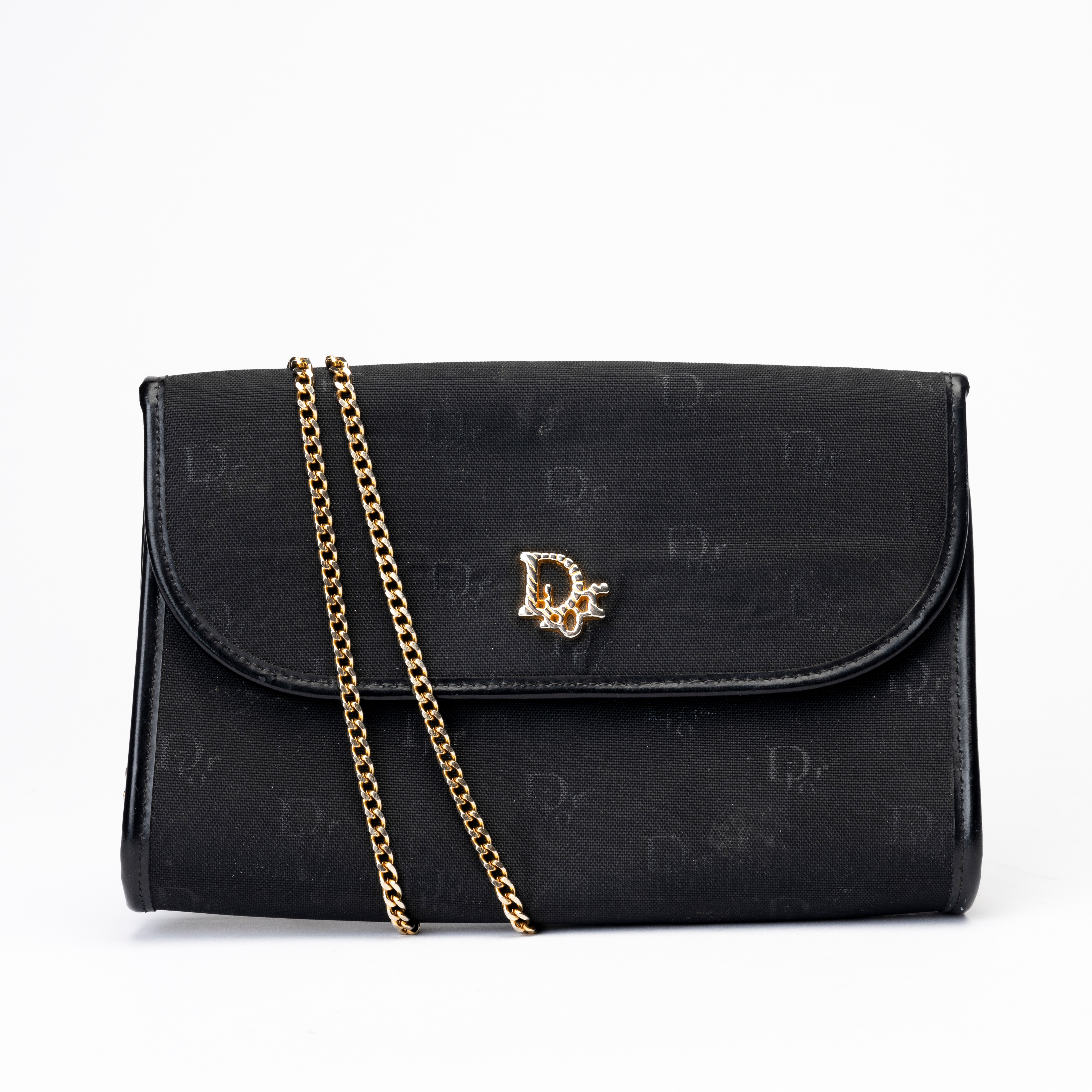 CHRISTIAN DIOR. Axelbandsväska, Honeycombe canvas bag, Paris, Frankrike, 1900-talets andra hälft.