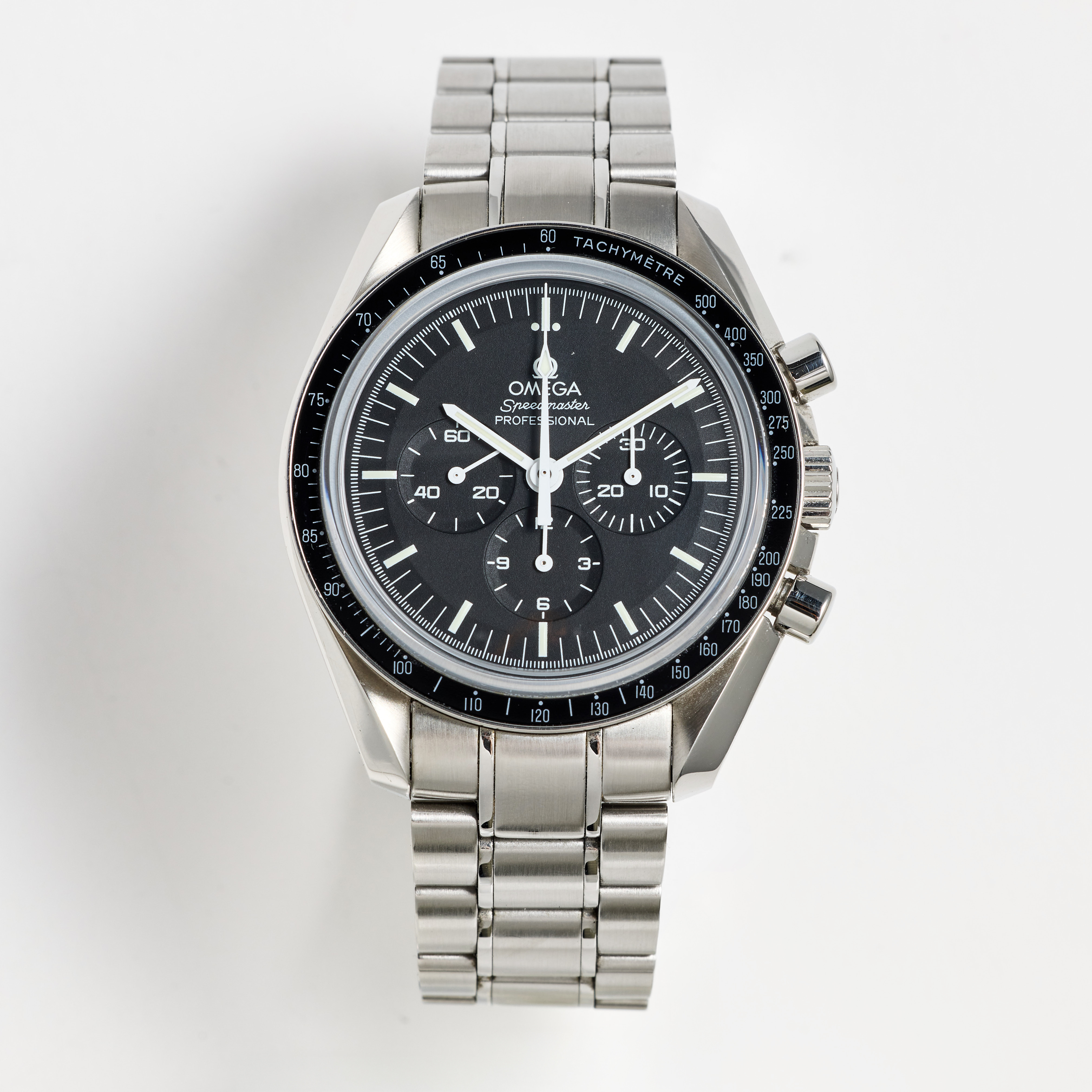 OMEGA, Speedmaster Professional, "Tachymètre", "Moon Watch", armbandsur, 42 mm, stål, certifikat, februari 2016.