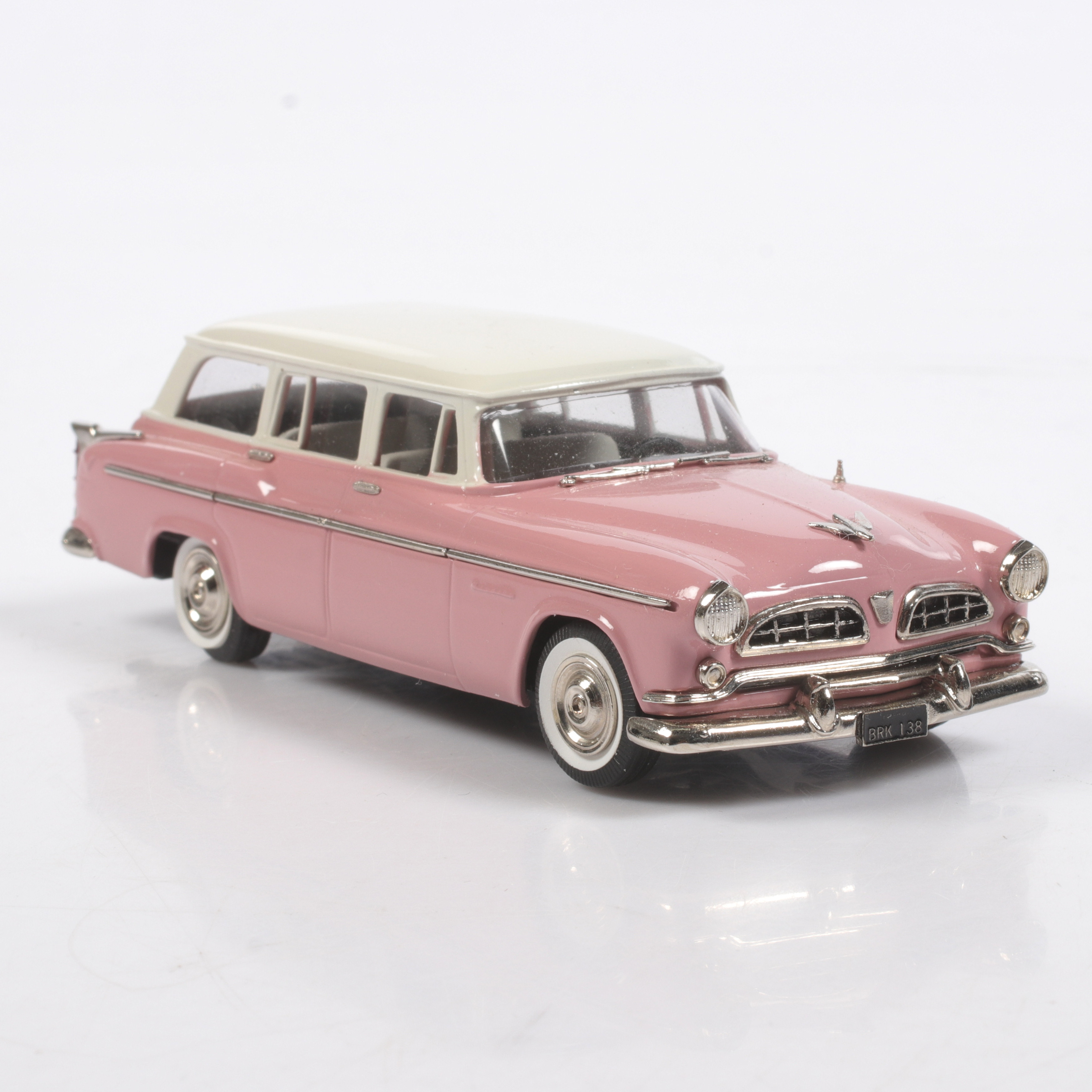 MODELLBIL, metall/resin, Chrysler Windsor, Town & Country, 1955, Brooklin Models, skala 1:43.