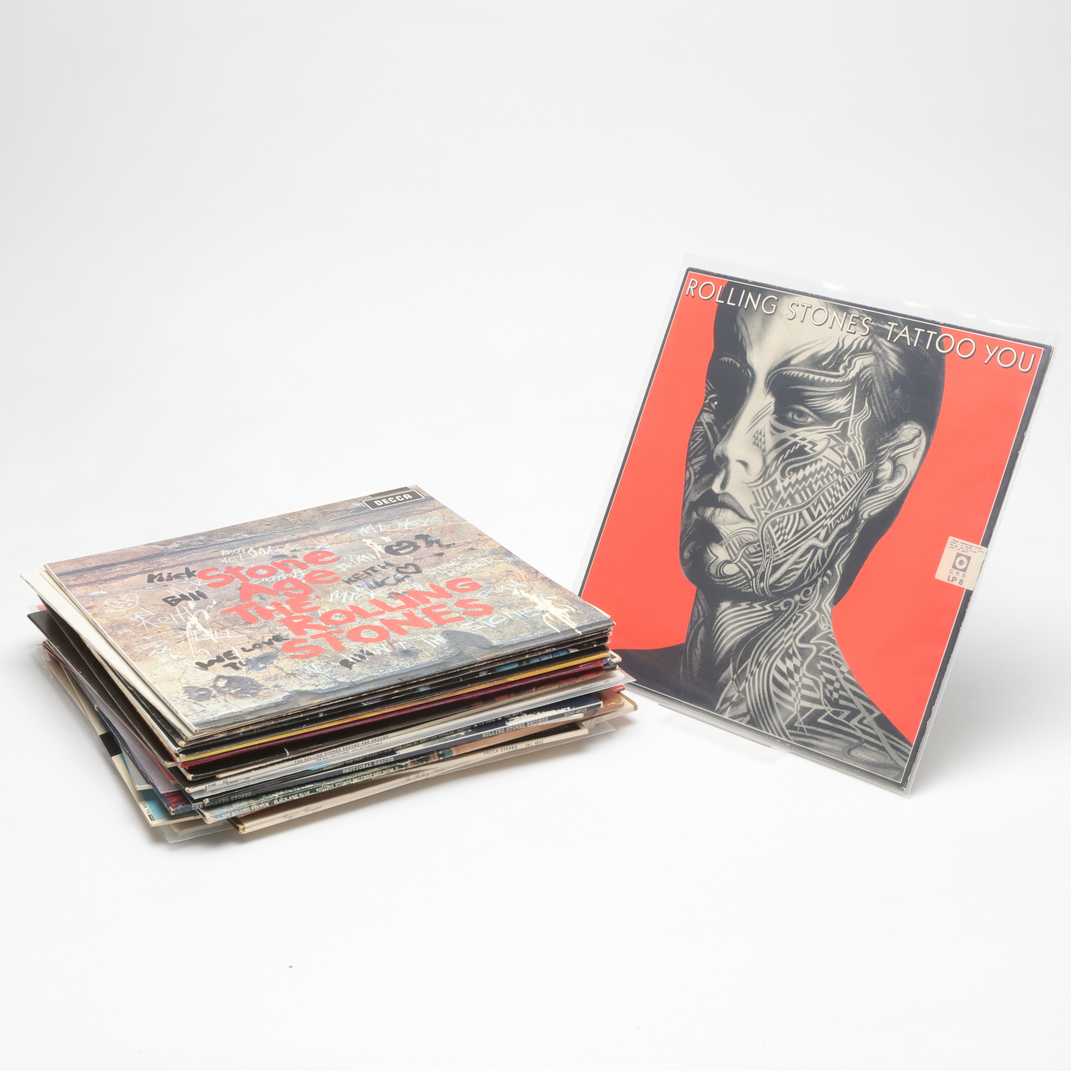 VINYL, lp-skivor, 26 st, Rolling Stones.