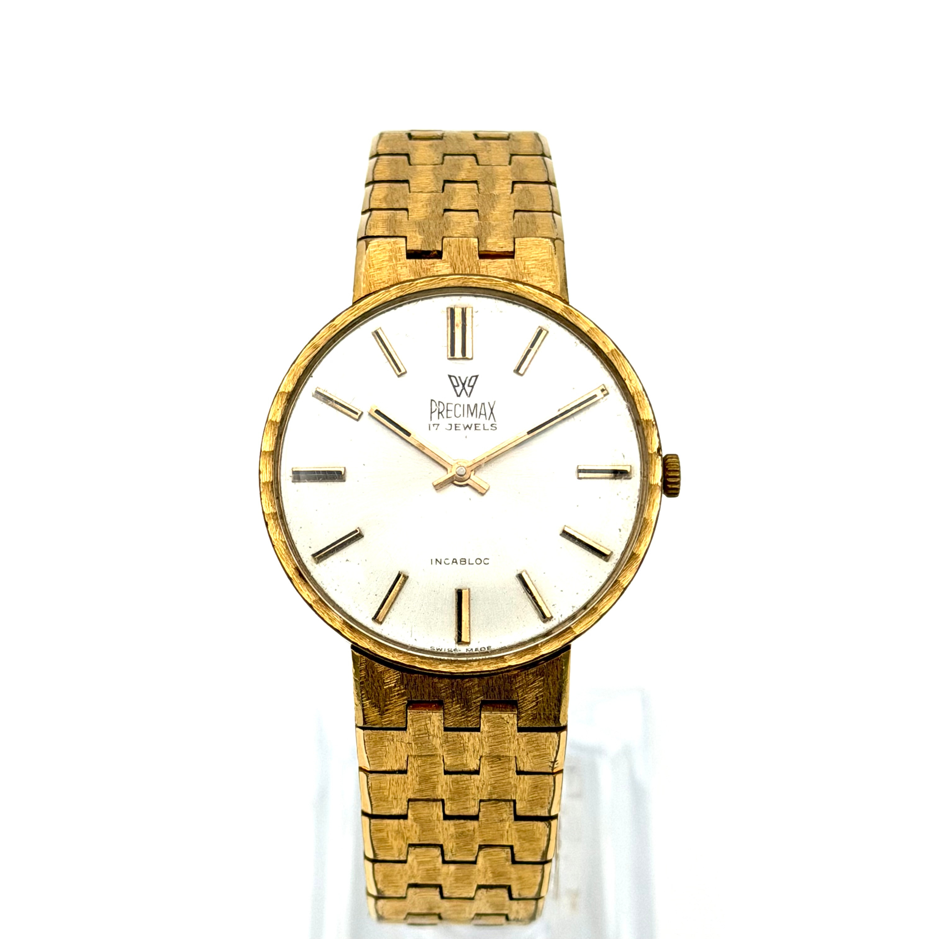PRECIMAX, armbandsur, 1960/70-tal, manuell, double´(10 micron), 17 jewels.