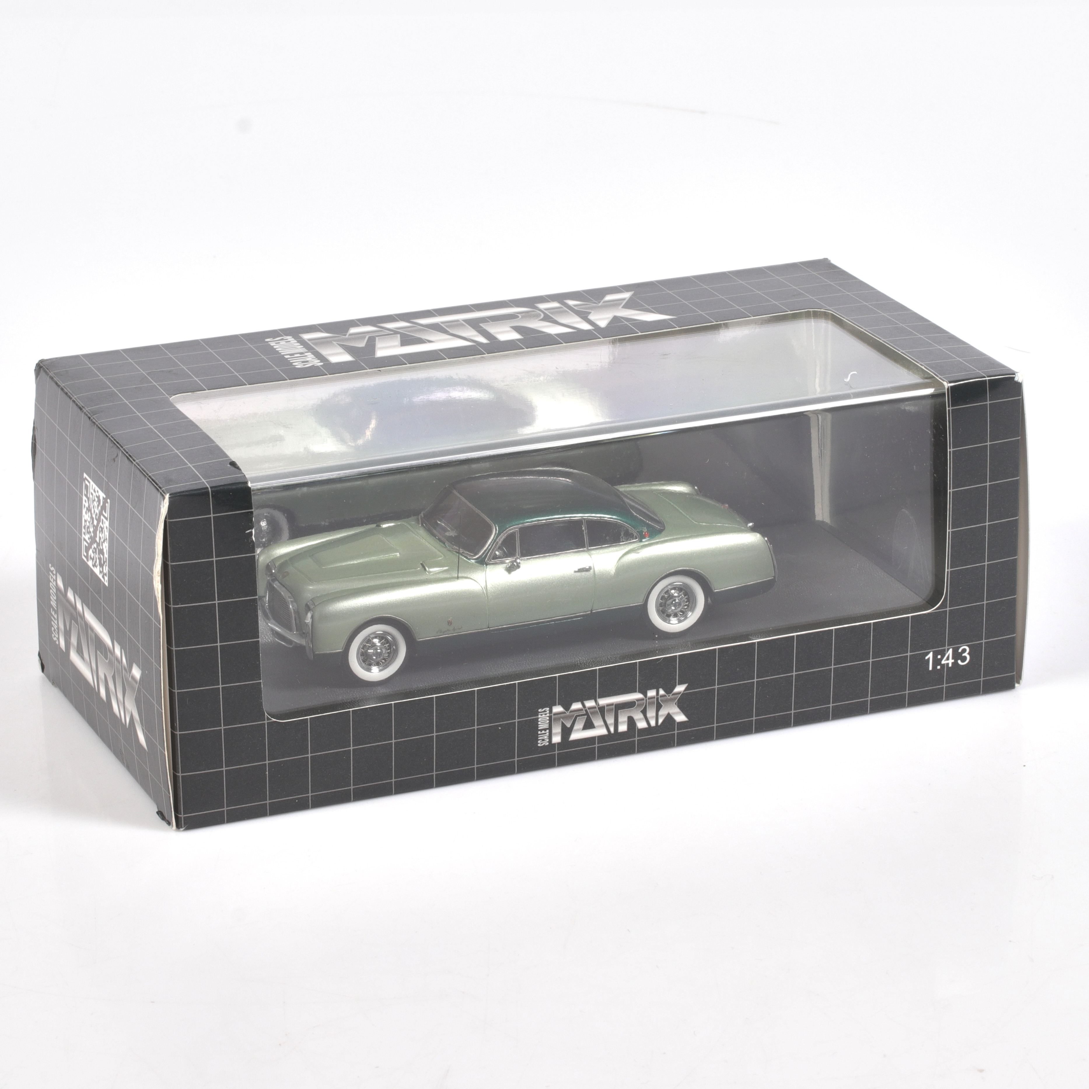 MODELLBIL, metall/resin, Ghia New Yorker, Special Chassis, 1953, Matrix Models, skala 1:43.