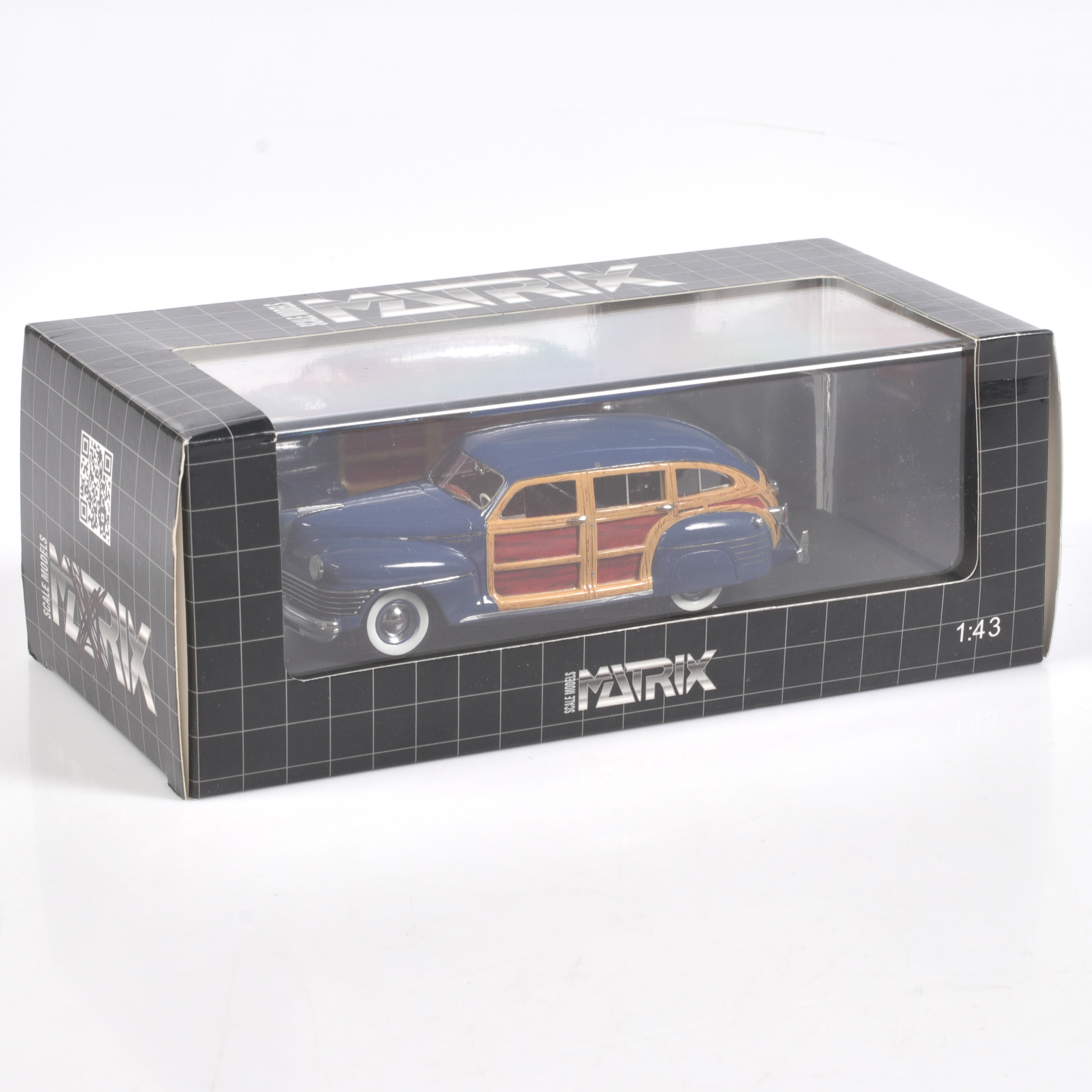 MODELLBIL, metall/resin, Chrysler Town & Country Wagon, 1942, Matrix Models, skala 1:43.