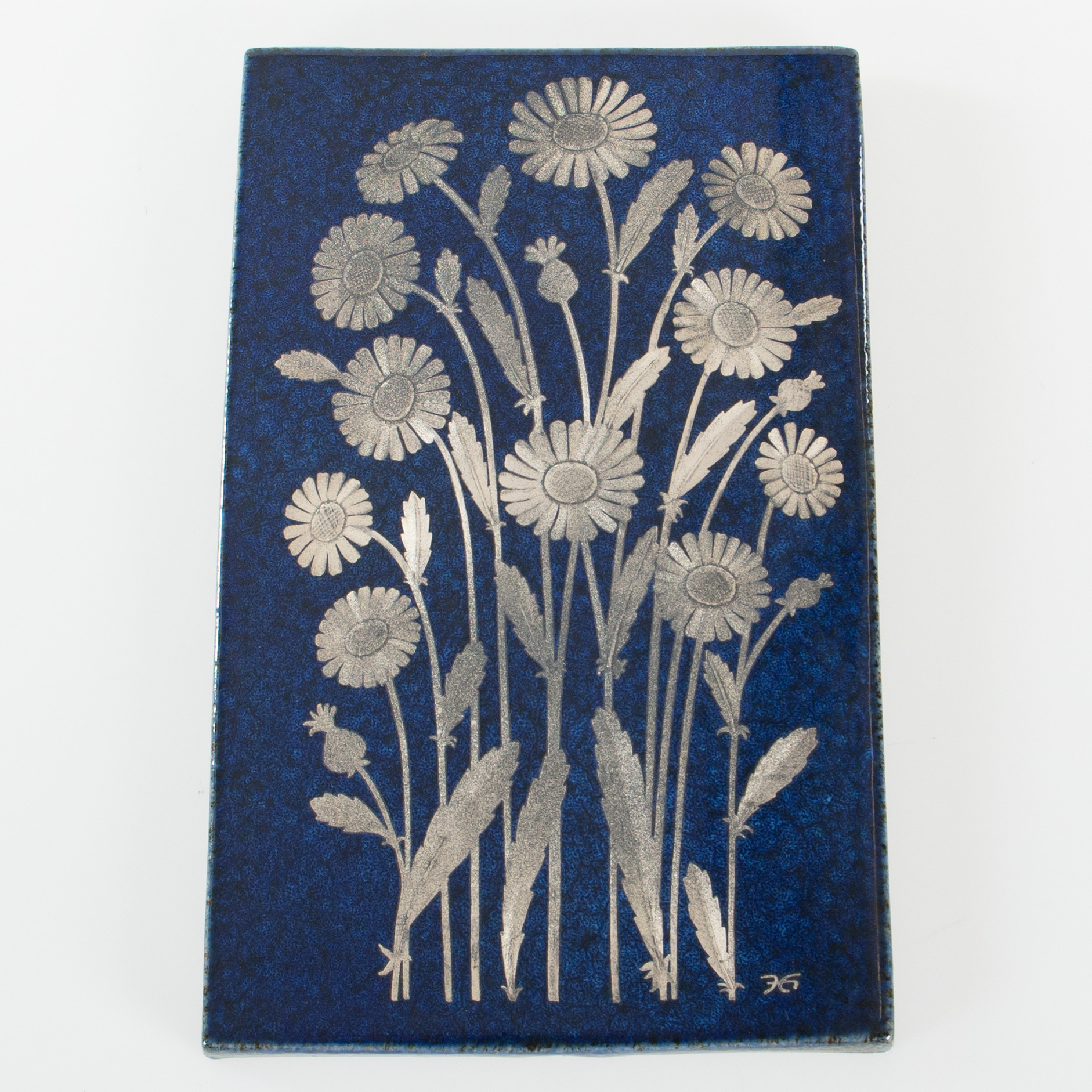 HEINZ ERRET. Väggrelief, Skåne, Prästkrage, Gustavsberg.