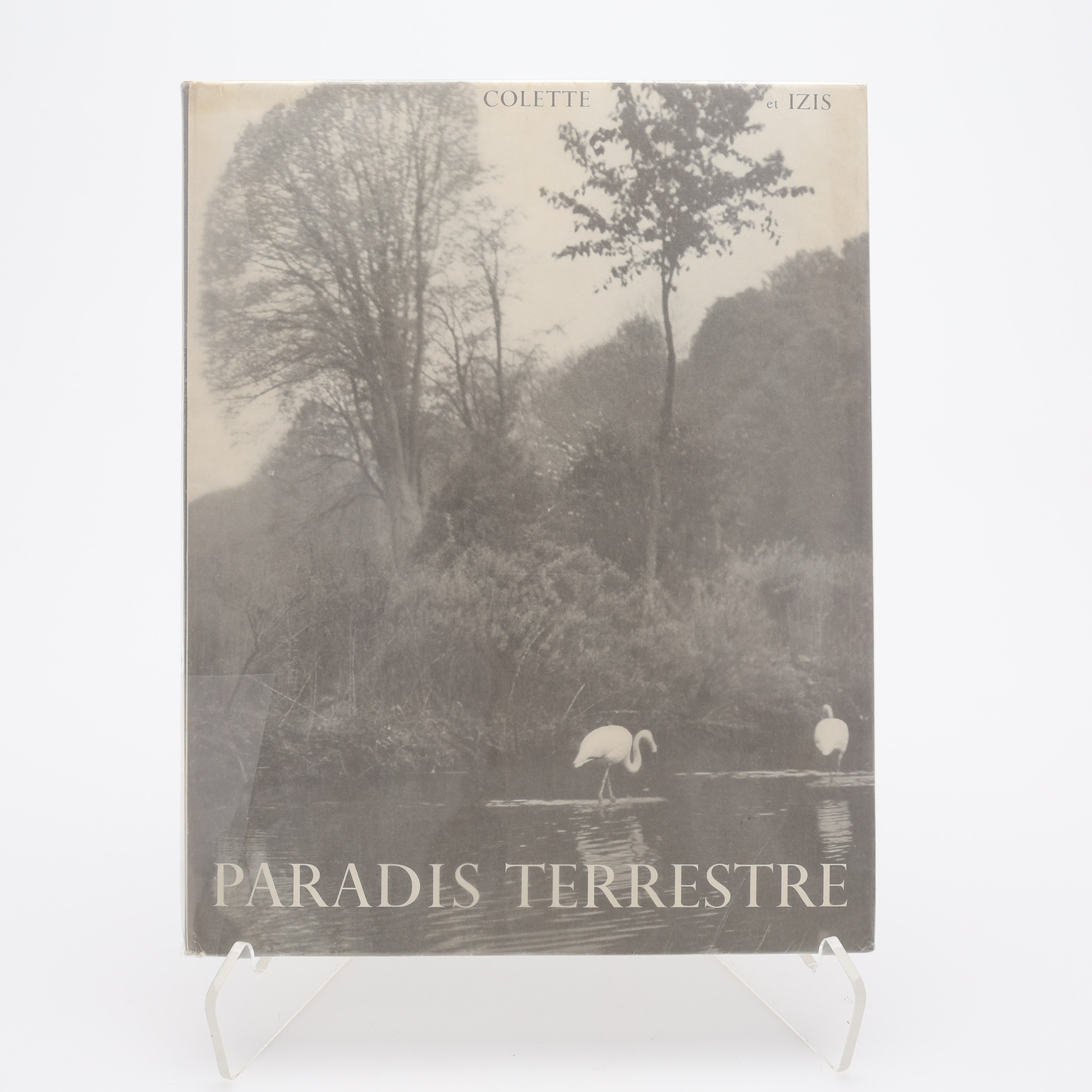 FOTO. DEN LITAUISK-JUDISKE FOTOGRAFEN IZIS PARADIS TERRESTRE 1953 MED SVART-VITA FOTOGRAFIER BELEDSAGADE AV COLETTES TEXTER.