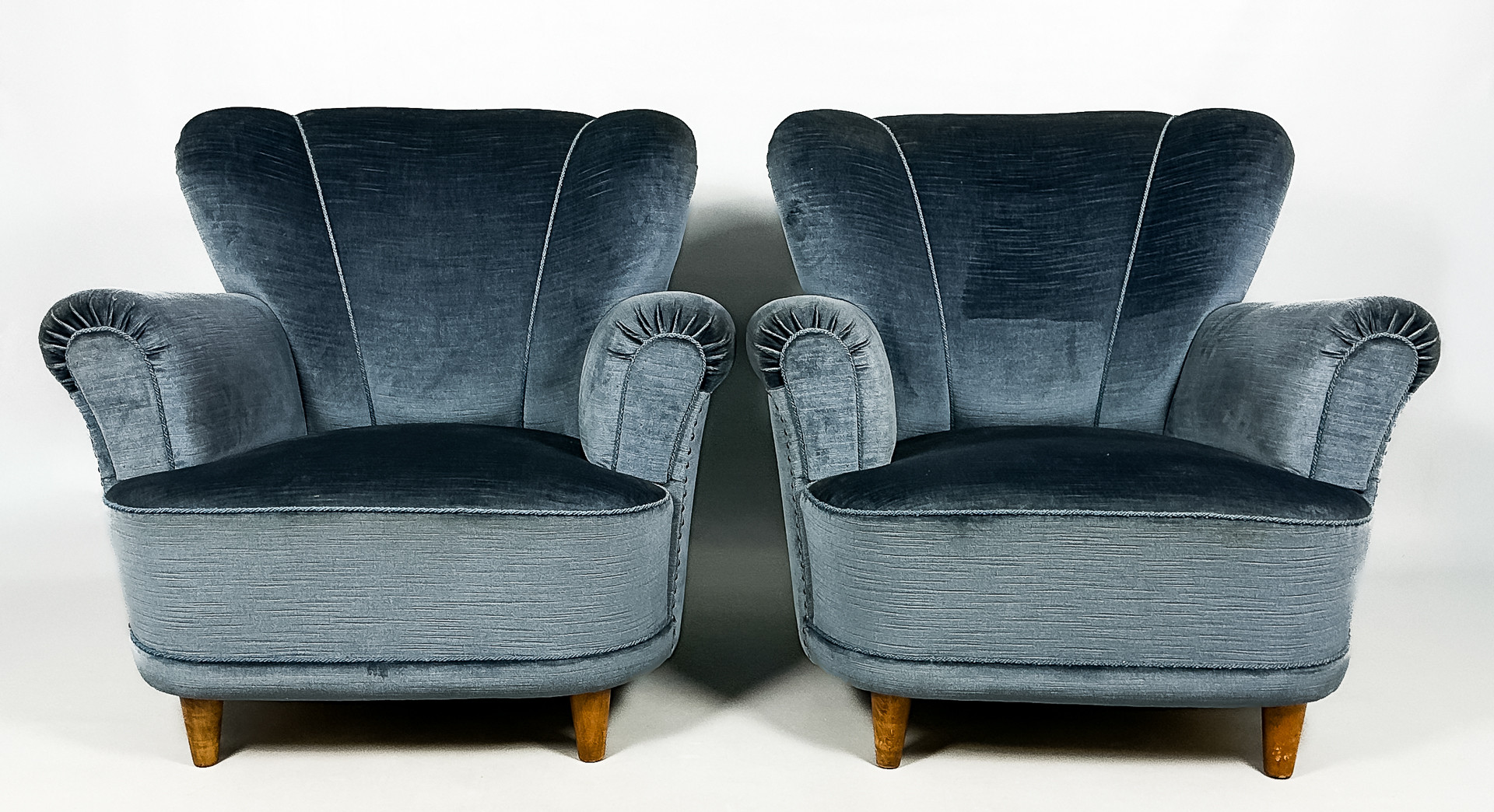 FÅTÖLJER, ett par, Swedish Modern, 1940/50-tal.