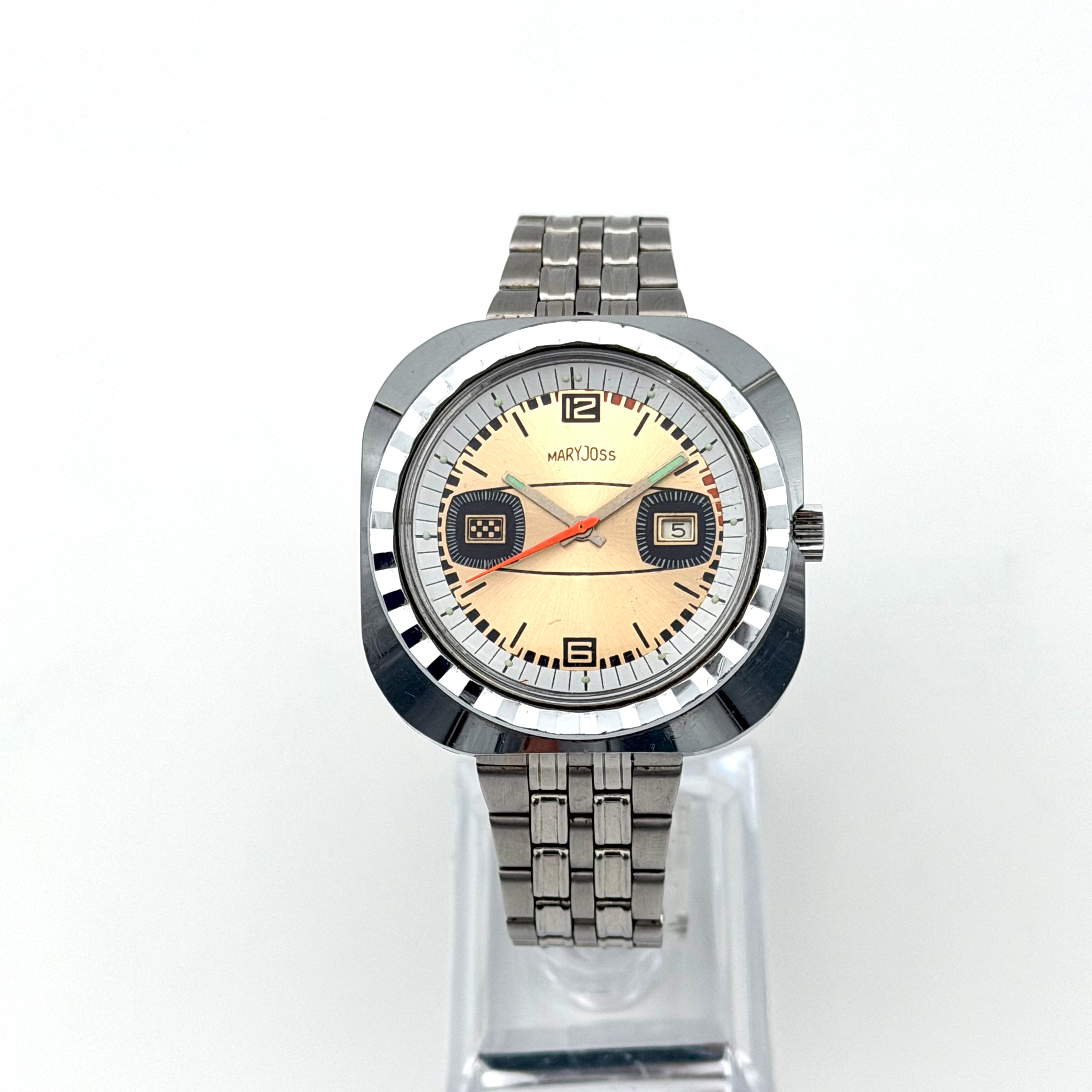 MARYJOSS NAUTISK SPORT, armbandsur, 1970-tal, manuell, stål.