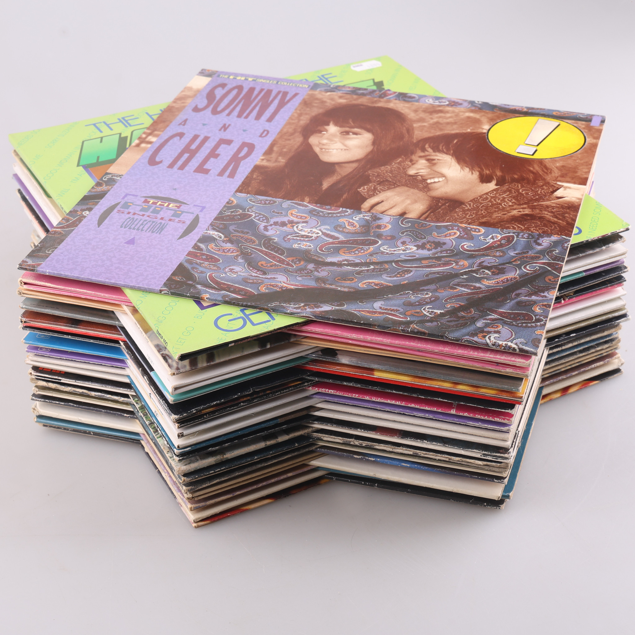 VINYLSKIVOR, 36 stycken, rock m.m.