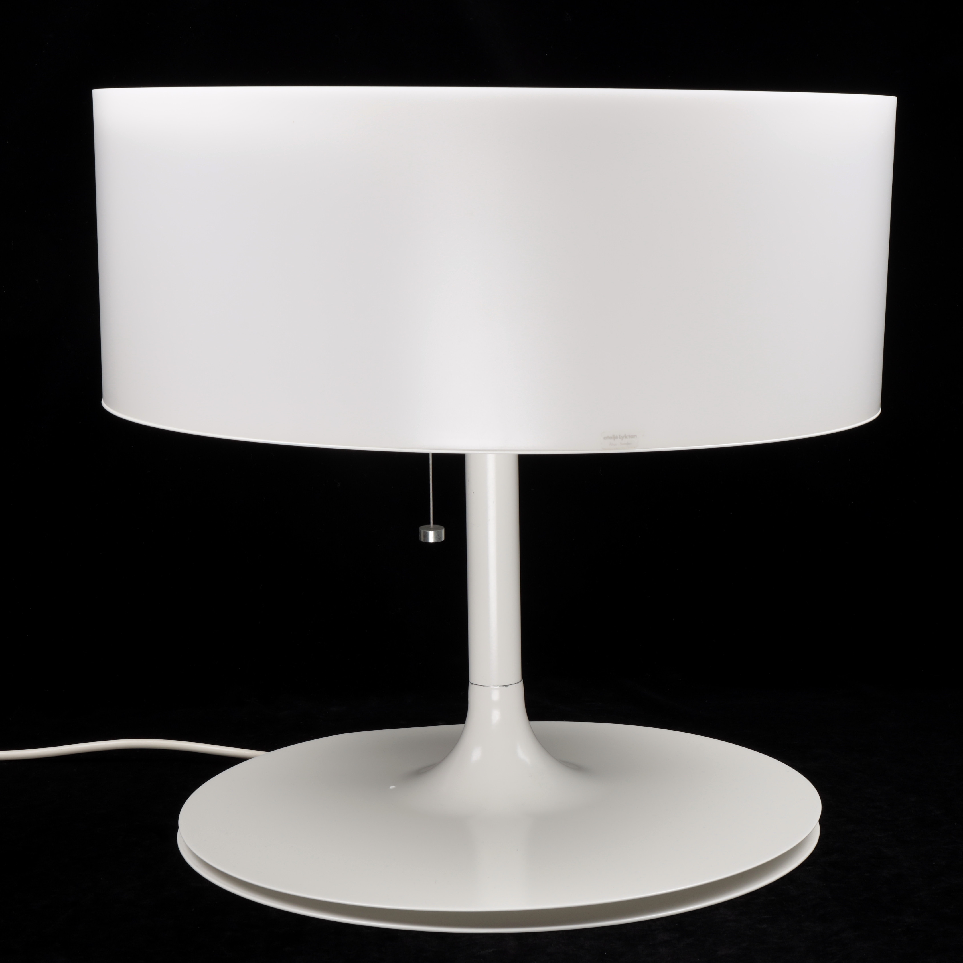 HENRIK SCHULZ. Bordslampa, "Bebop", metall/plast, Ateljé Lyktan, Åhus, 1900/2000-tal.