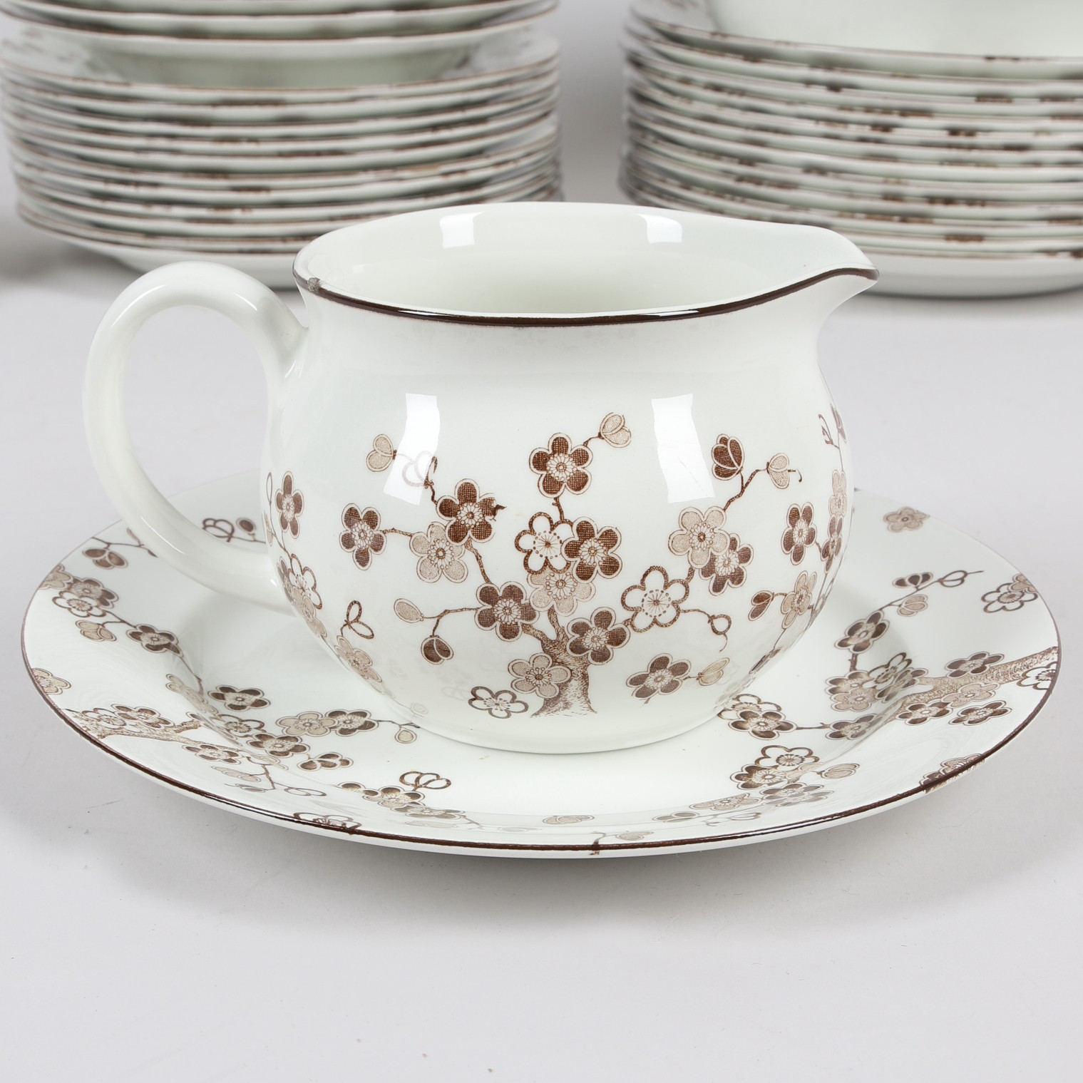 MATSERVIS, 41 delar, Jackie Lynd, "Japonica", Rörstrand.