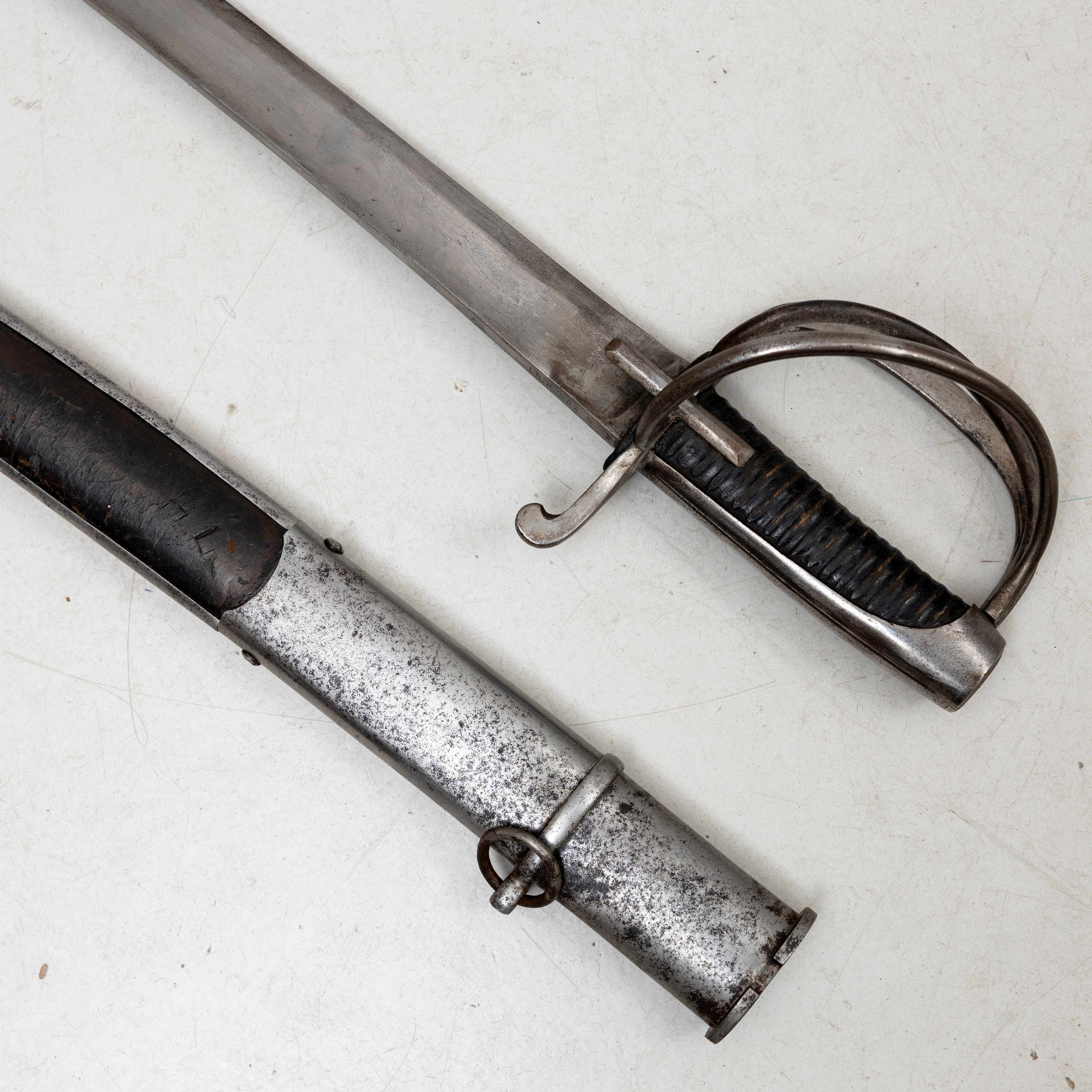 SABEL, svensk, m/1825 för Livregementet och Smålands husarer, med balja.