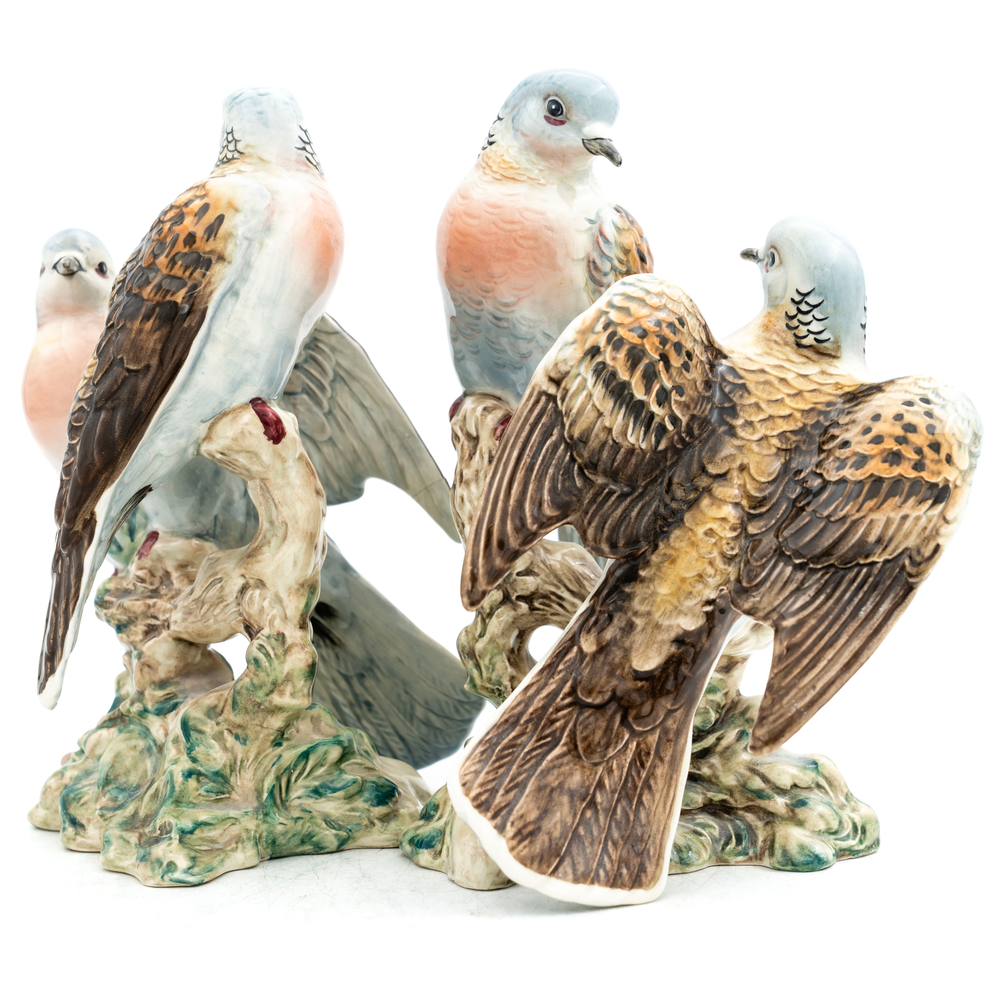 FIGURINER, Fåglar, Porslin, Beswick, England, 1900-tal, (2st).