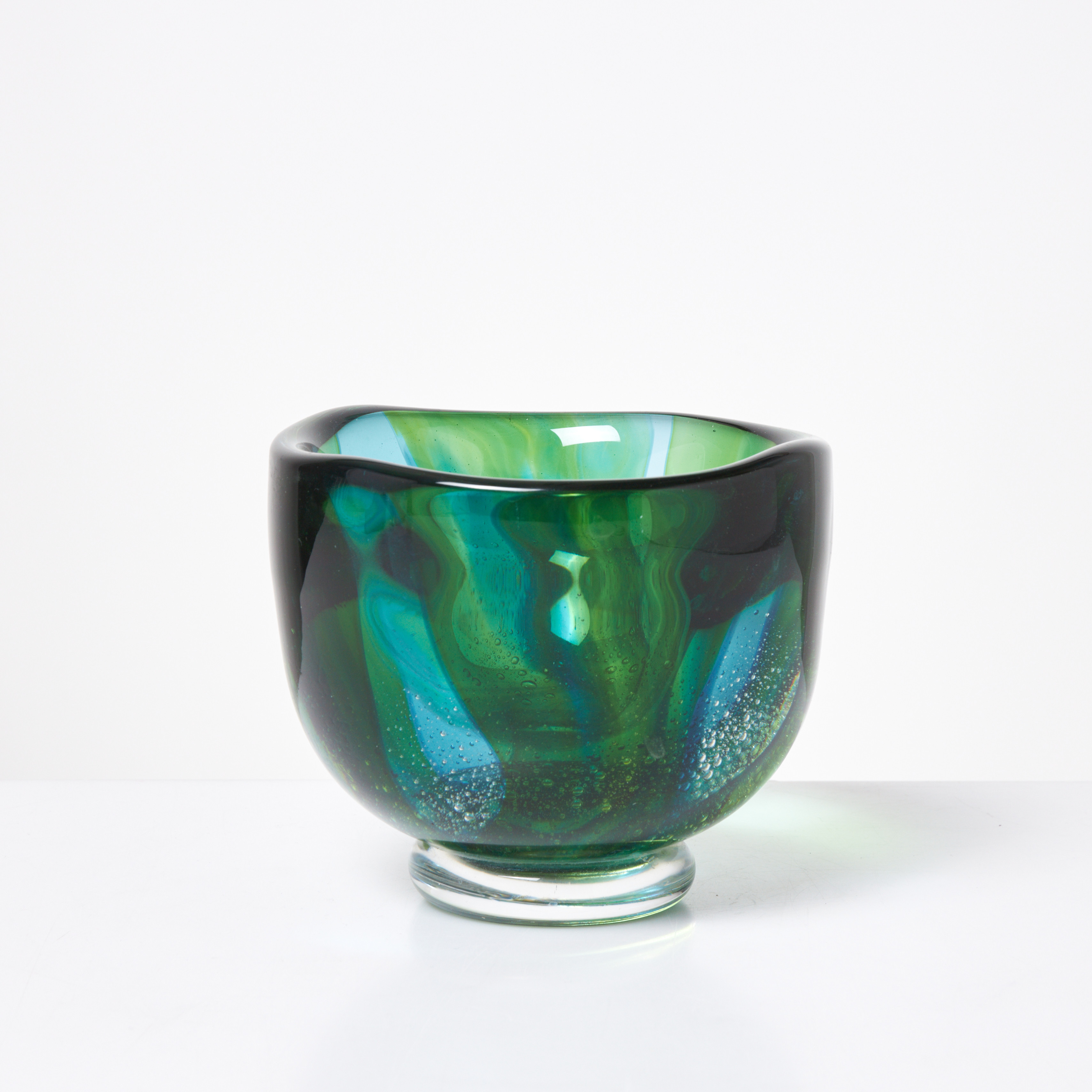 GÖRAN WÄRFF. skål, Kosta Boda, signerad Göran Wärff ateljé, 55.