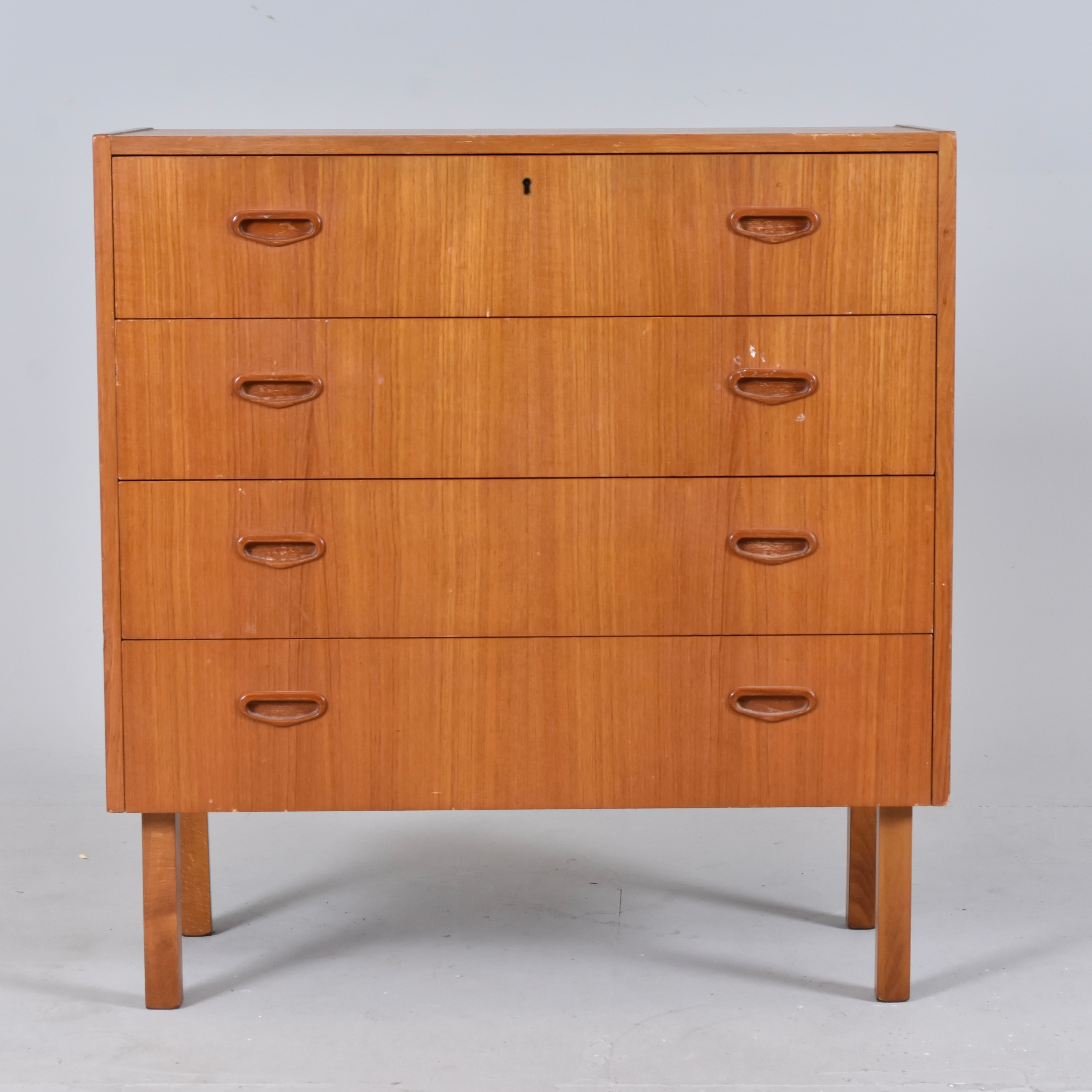 BYRÅ, teak, 1950-60-tal.