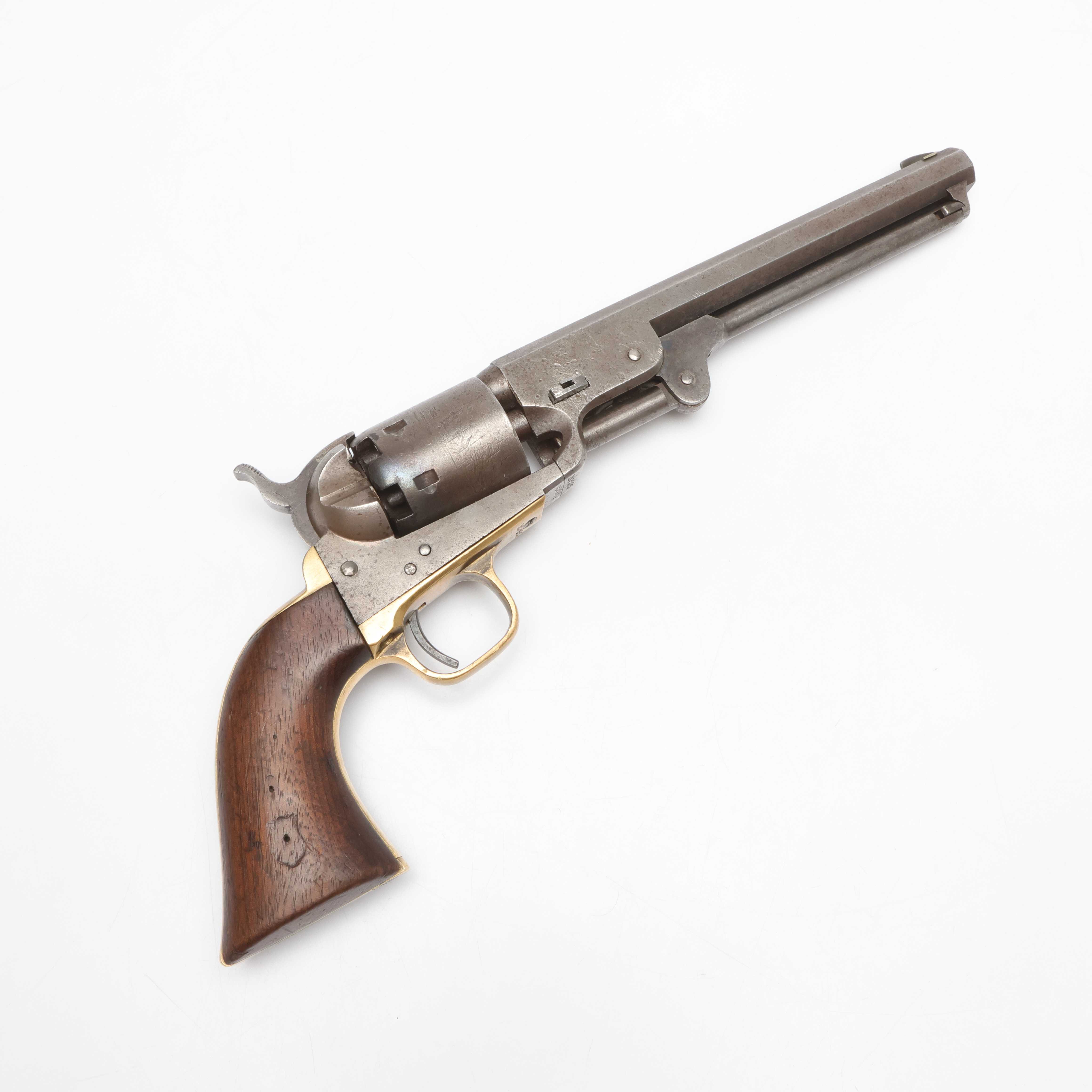 SLAGLÅSREVOLVER, amerikansk, Colt 1851 Navy, no. 167282, tillverkad 1863, kaliber .36.