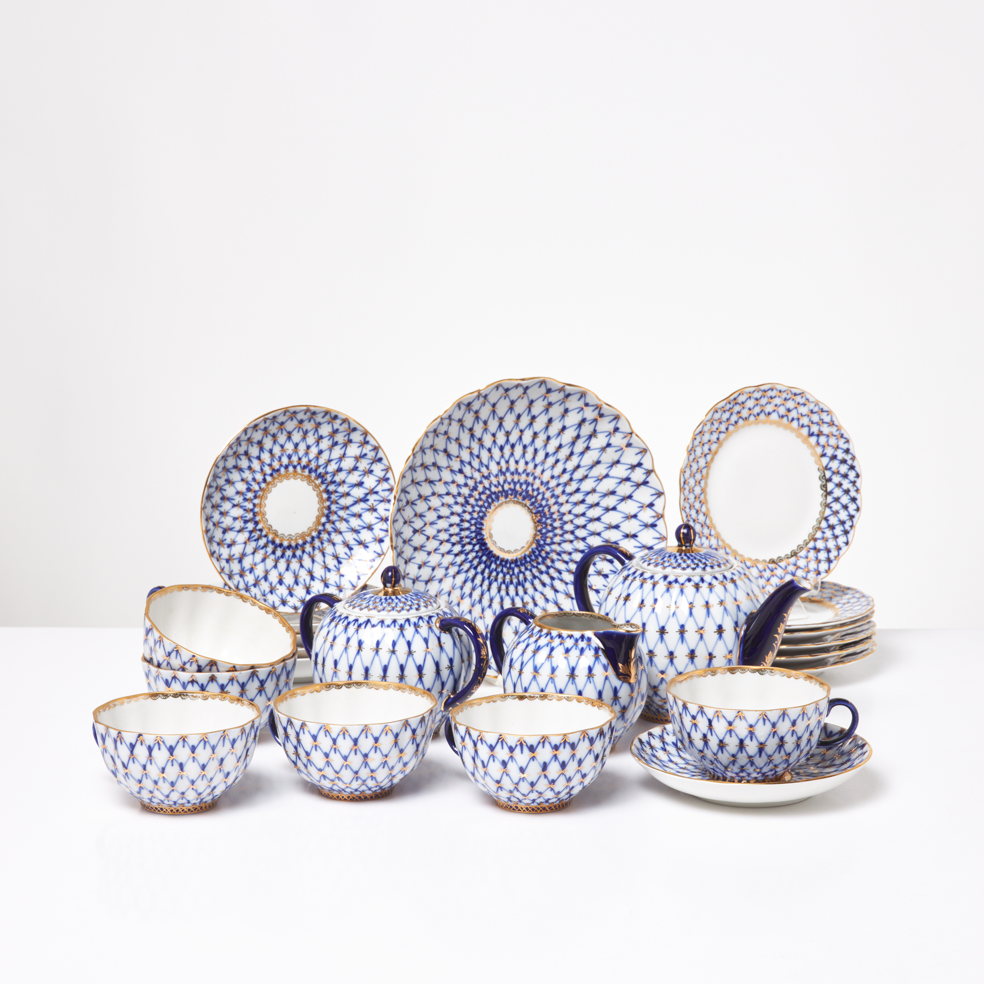 LOMONOSOV. "Cobalt Net", servisdelar, 16 st, Lomonosov, St Petersburg.