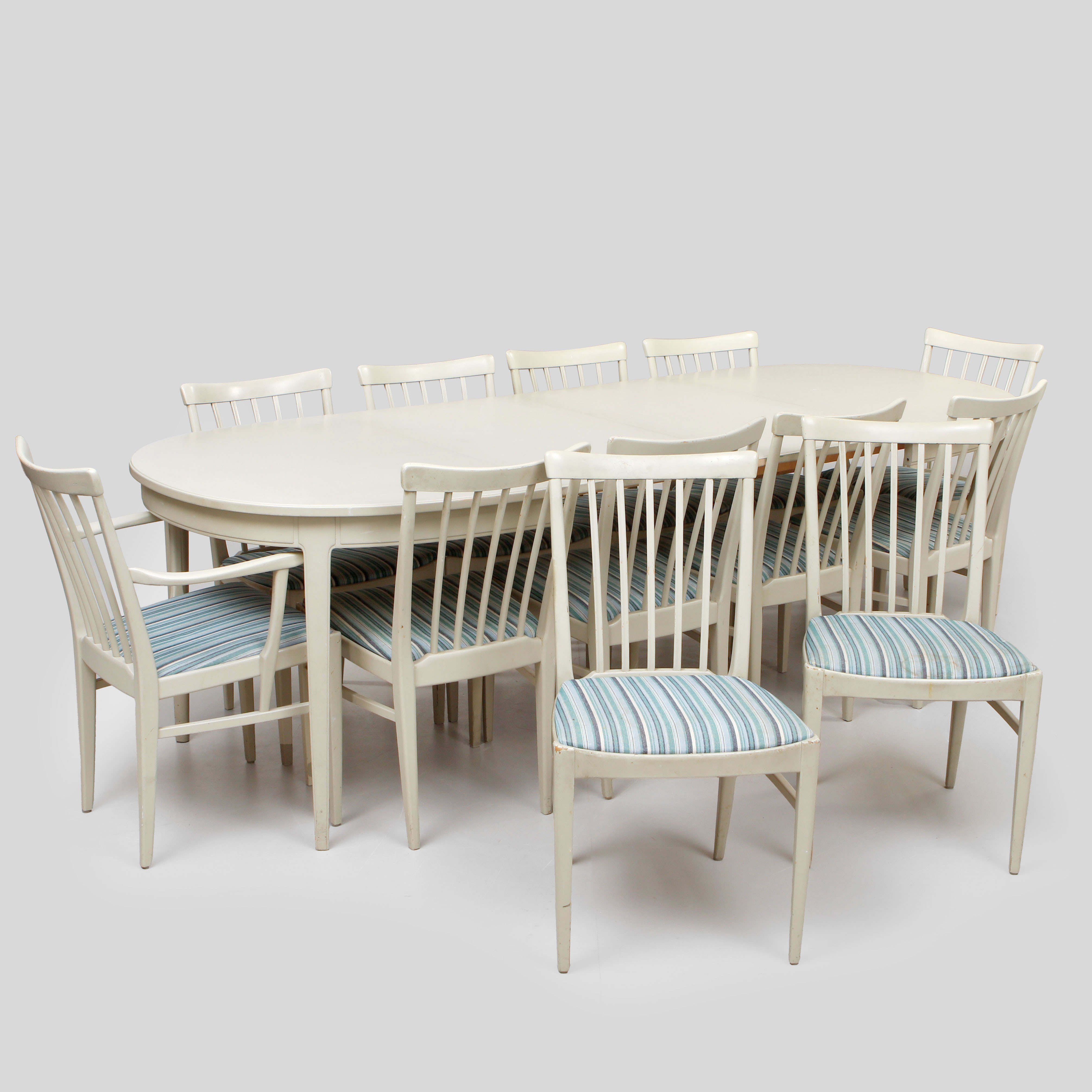 CARL MALMSTEN. Matgrupp, 13 delar, "Herrgården", Bodafors, 1950/60-tal.