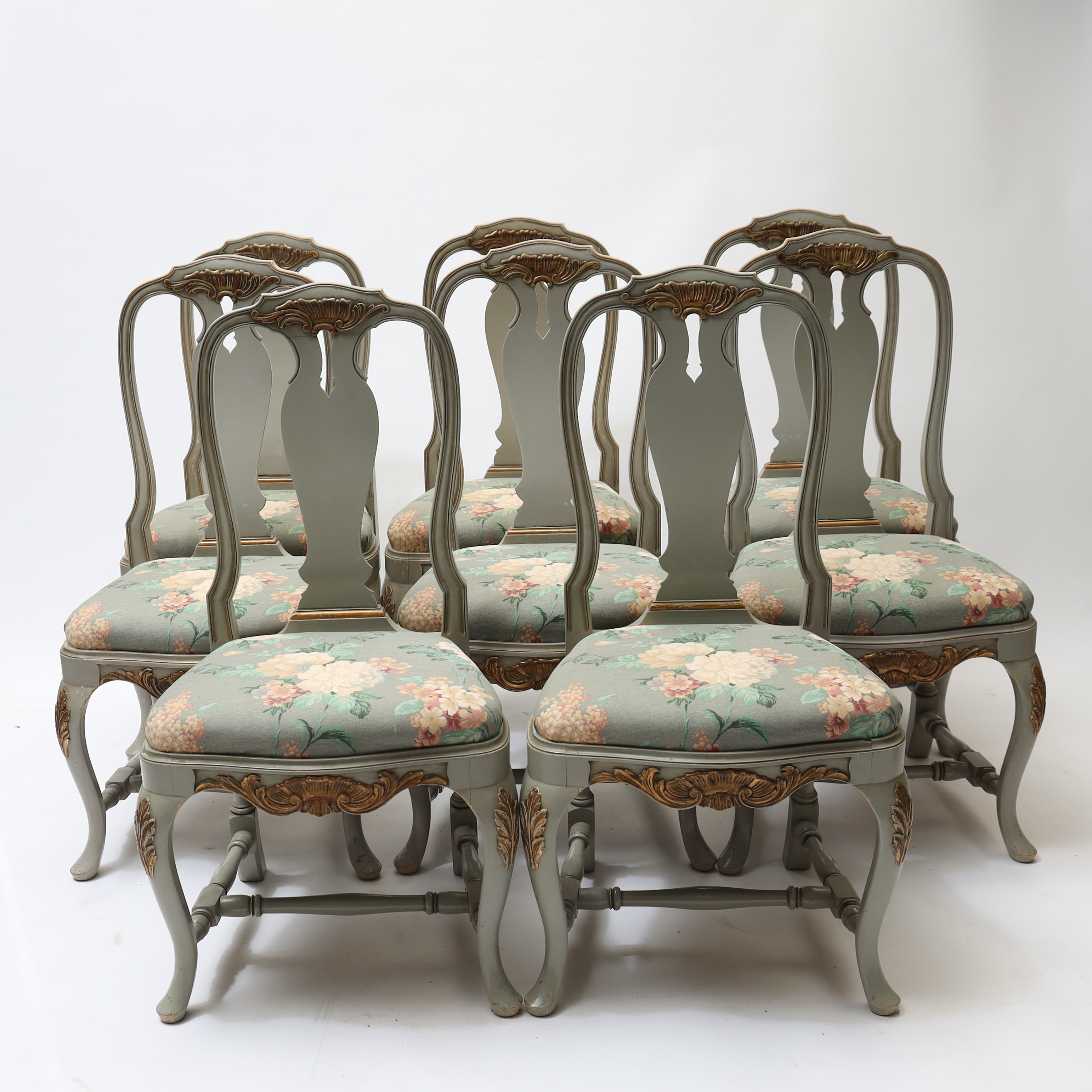 STOLAR, 8st, rokokostil, 1900-talets första hälft.