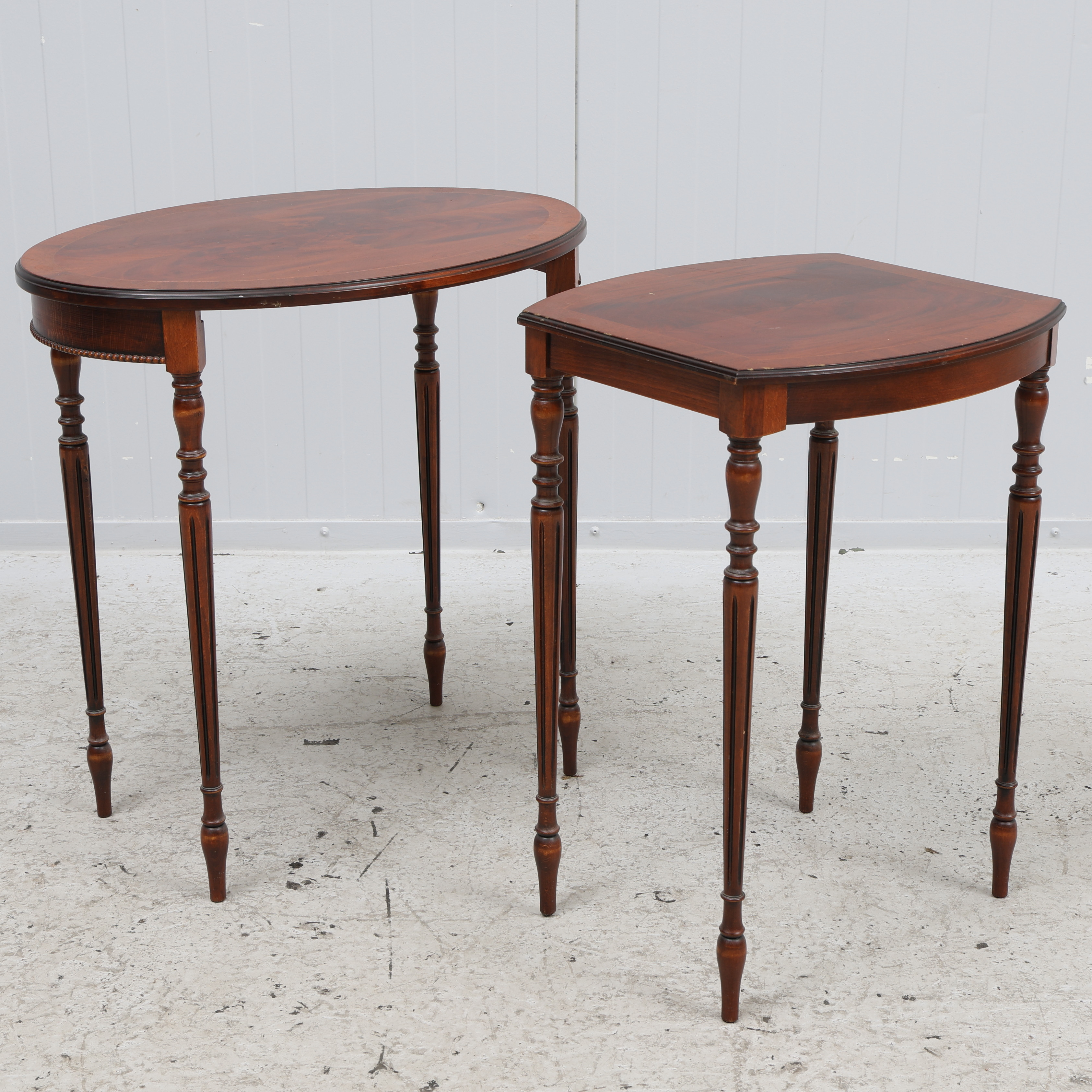 SATSBORD, 2 delar, gustaviansk stil, 1900-tal.