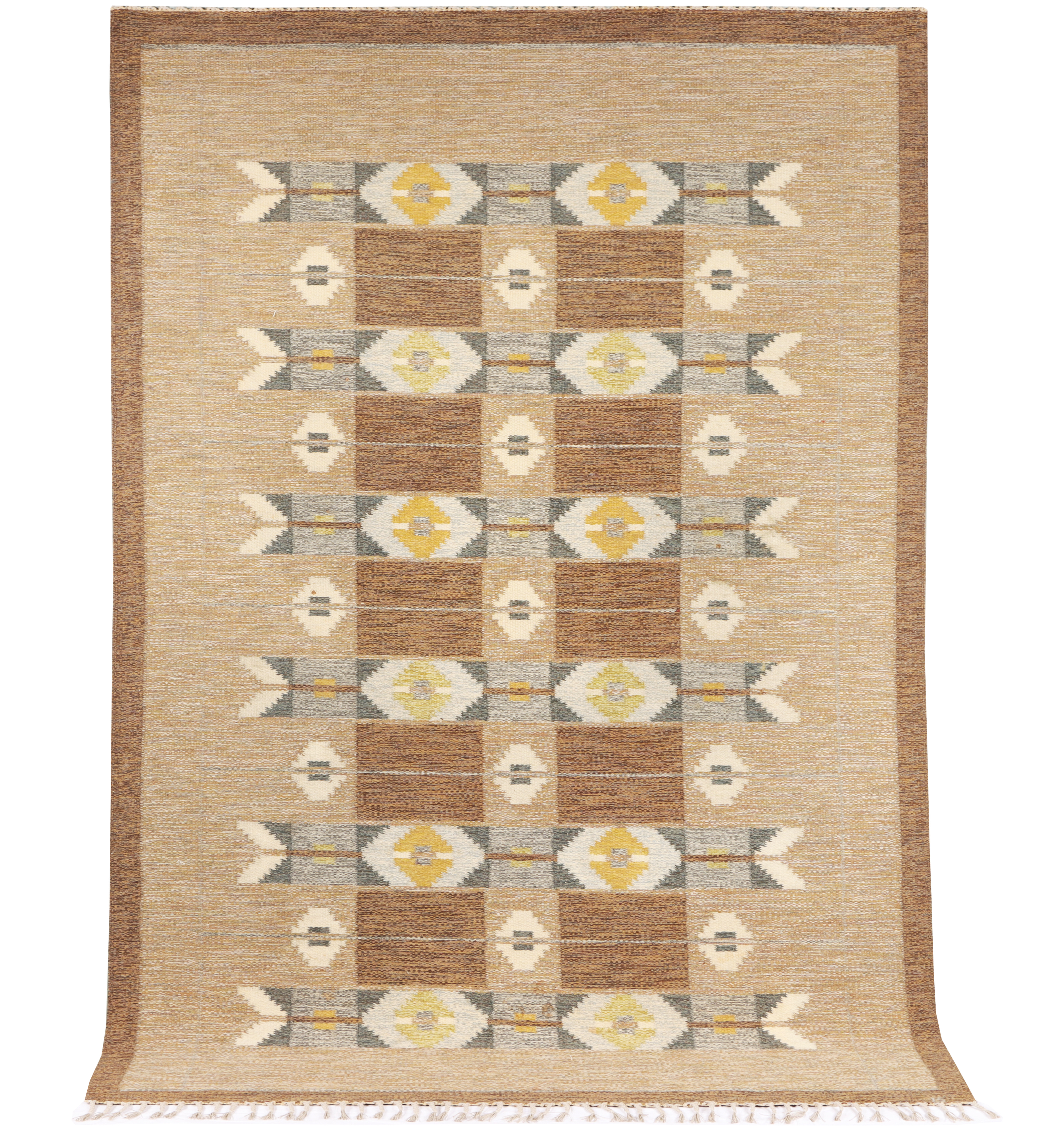 INGEGERD SILOW. Matta, röllakan, 310x184 cm.