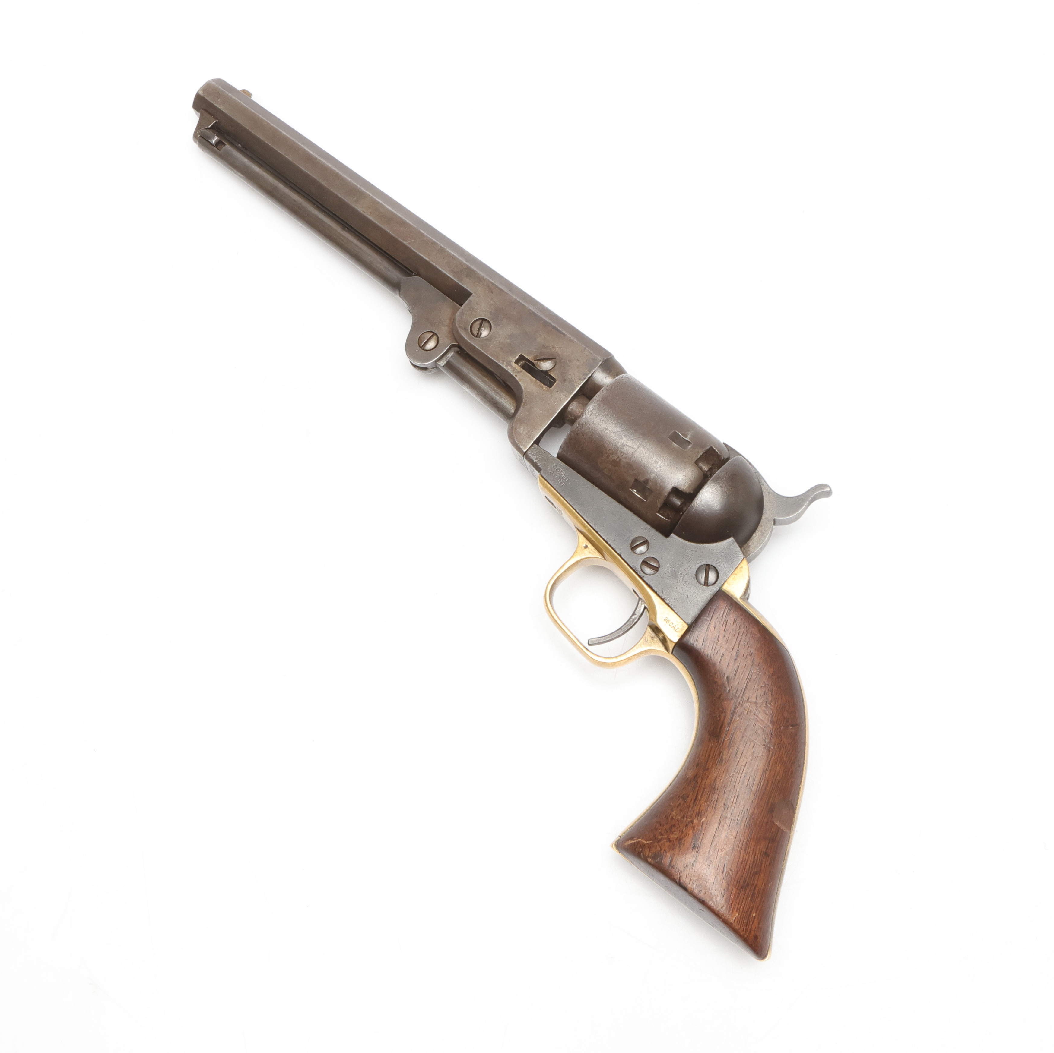 SLAGLÅSREVOLVER, amerikansk, Colt 1851 Navy, no. 173520, tillverkad 1863, kaliber .36.