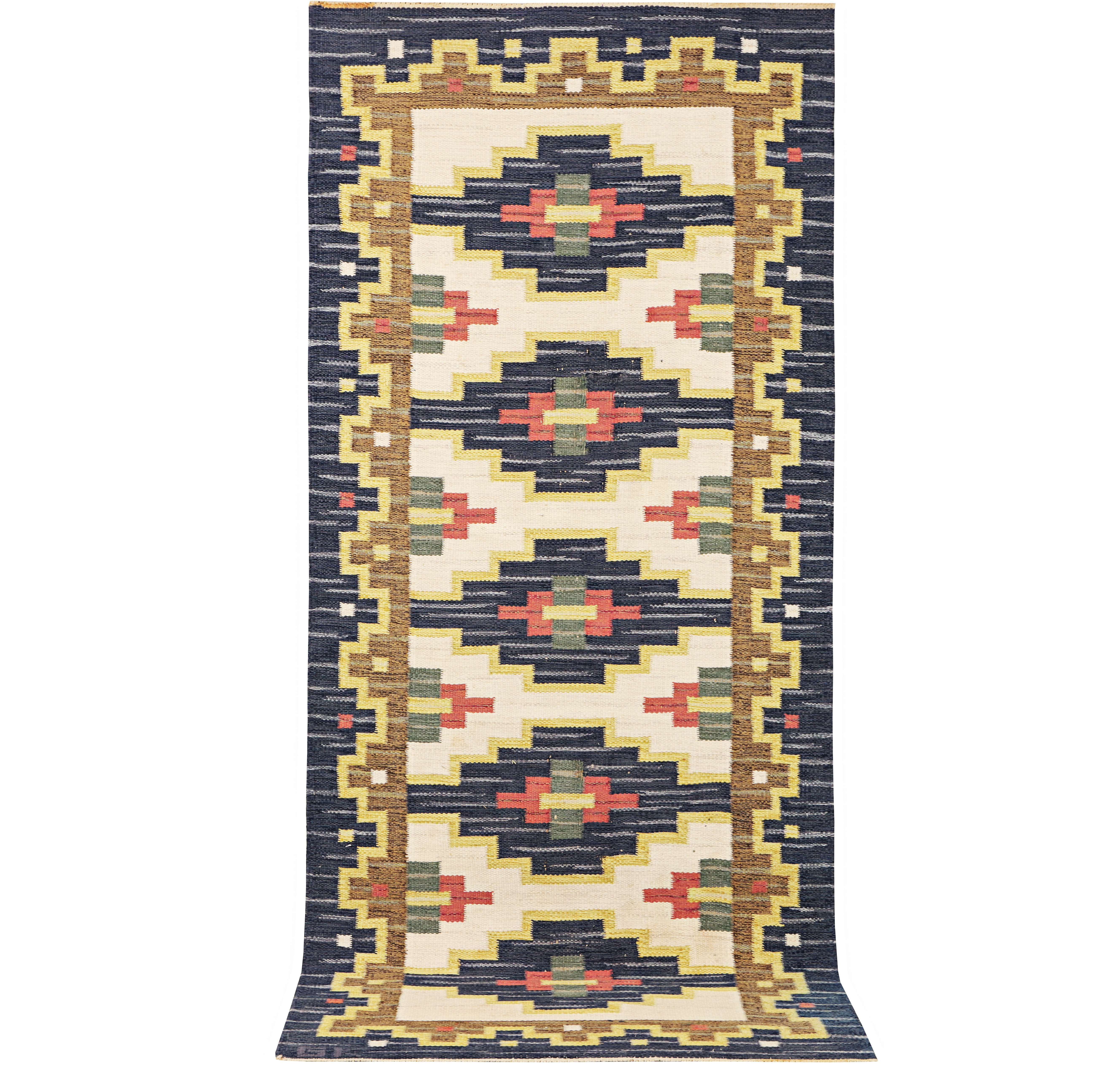 GRETA KRUSE. Matta, röllakan, 258X103 cm.