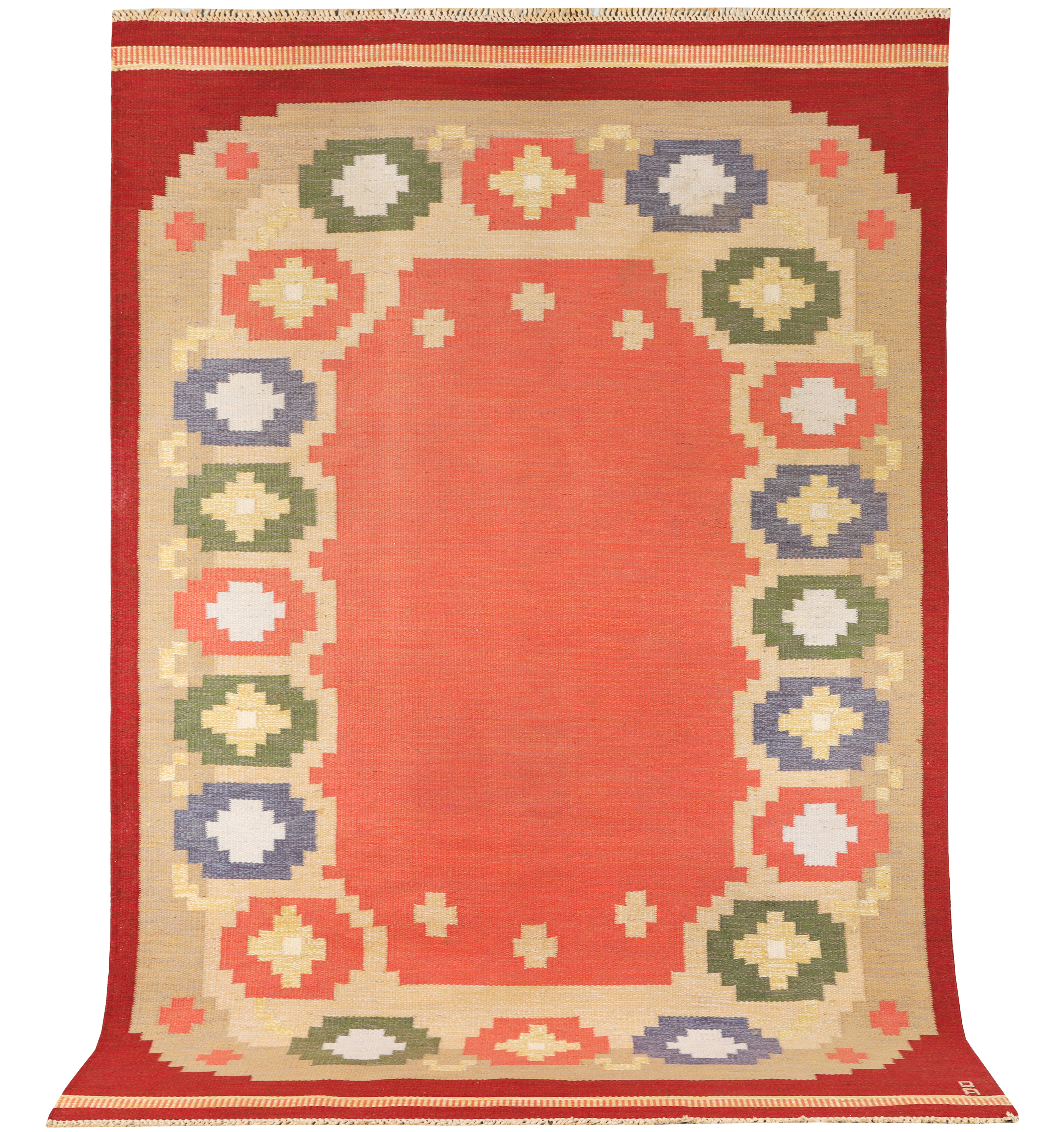 ANNA-JOHANNA ÅNGSTRÖM. Matta, röllakan, 306x196 cm.