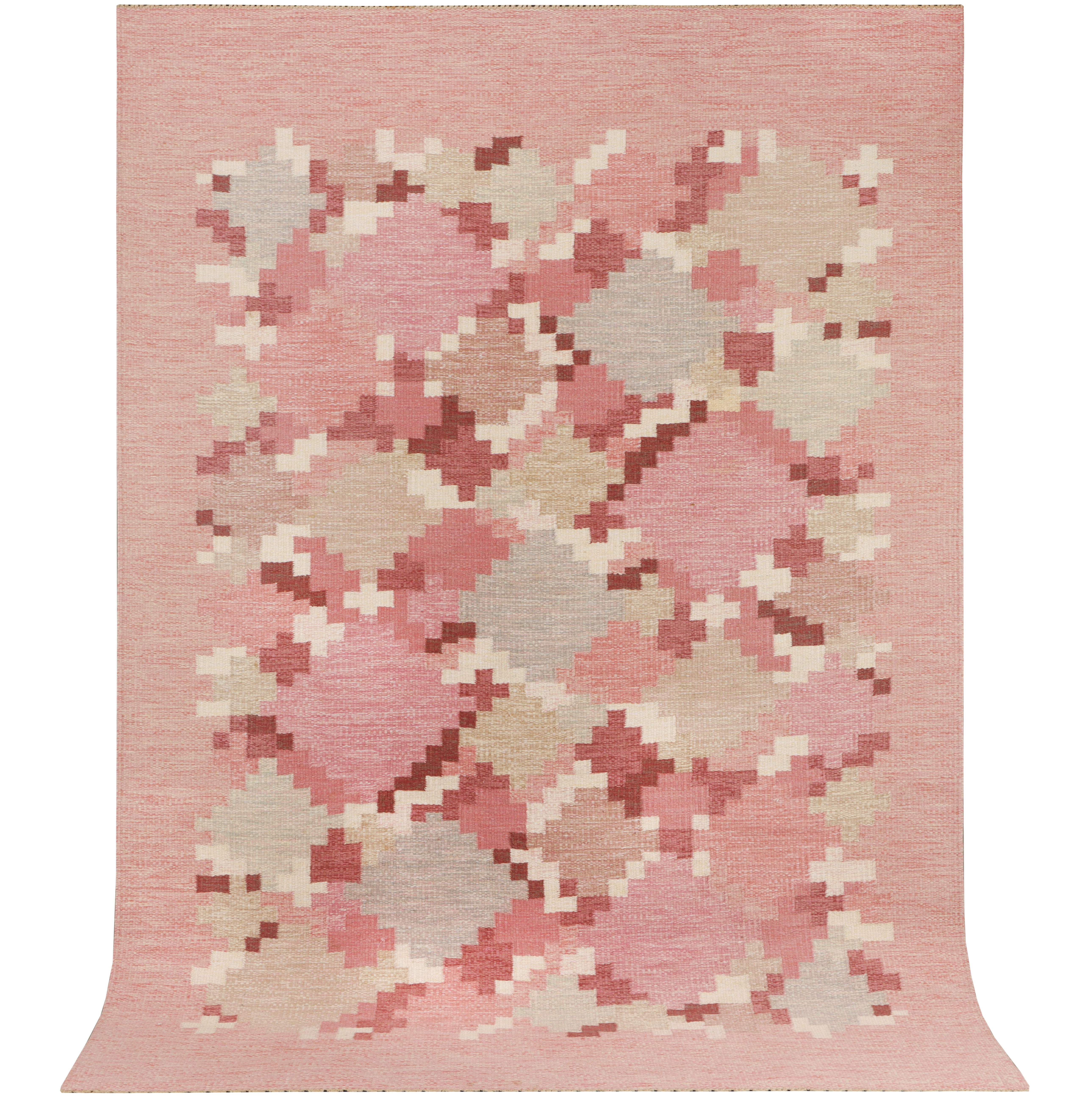 INGEGERD SILOW. Matta, röllakan, 285X195 cm.