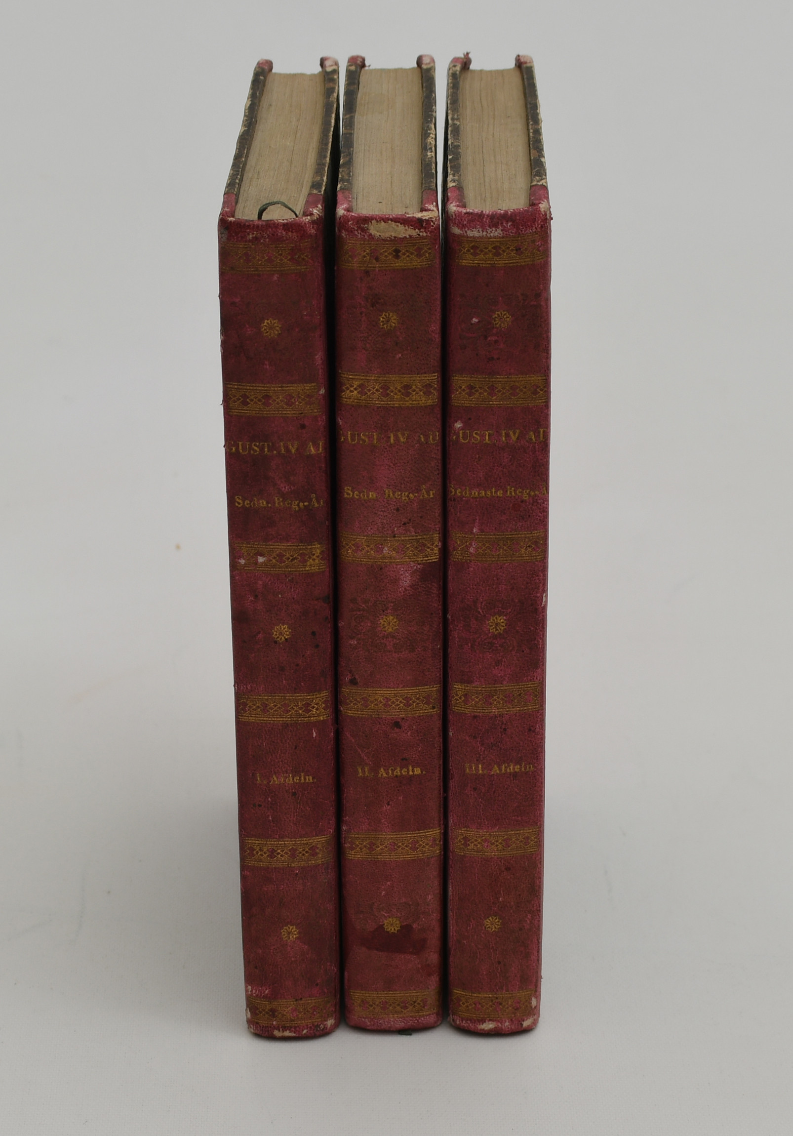 GRANBERG, P. A. Historisk tafla af f.d. konung Gustaf IV Adolfs sednaste regerings-år. Med bilagor. I-III.