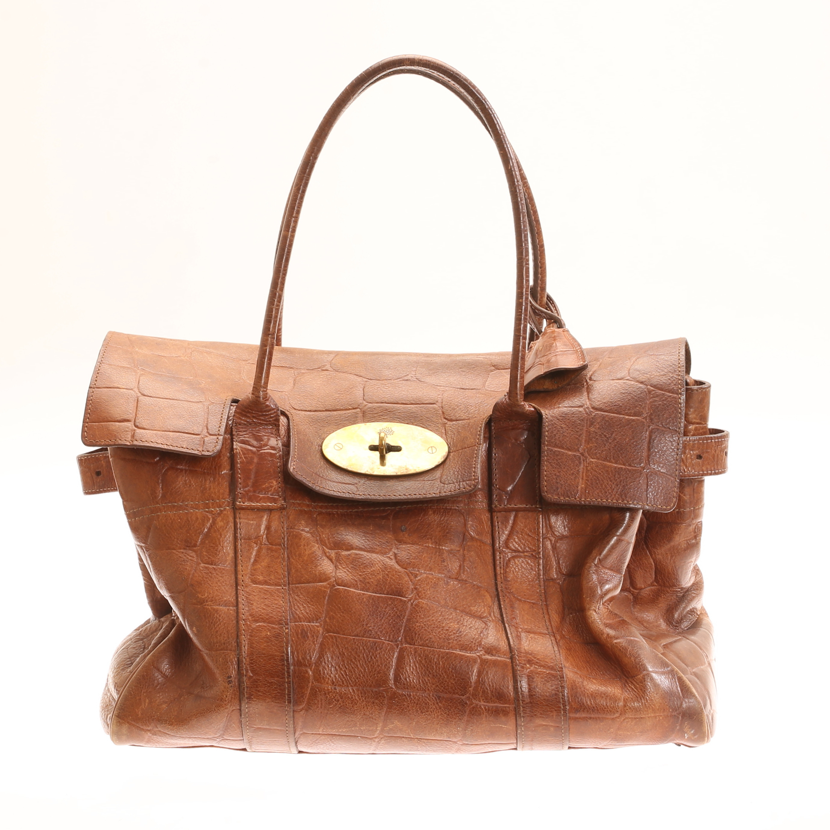 VÄSKA, "Bayswater", Mulberry, läder.