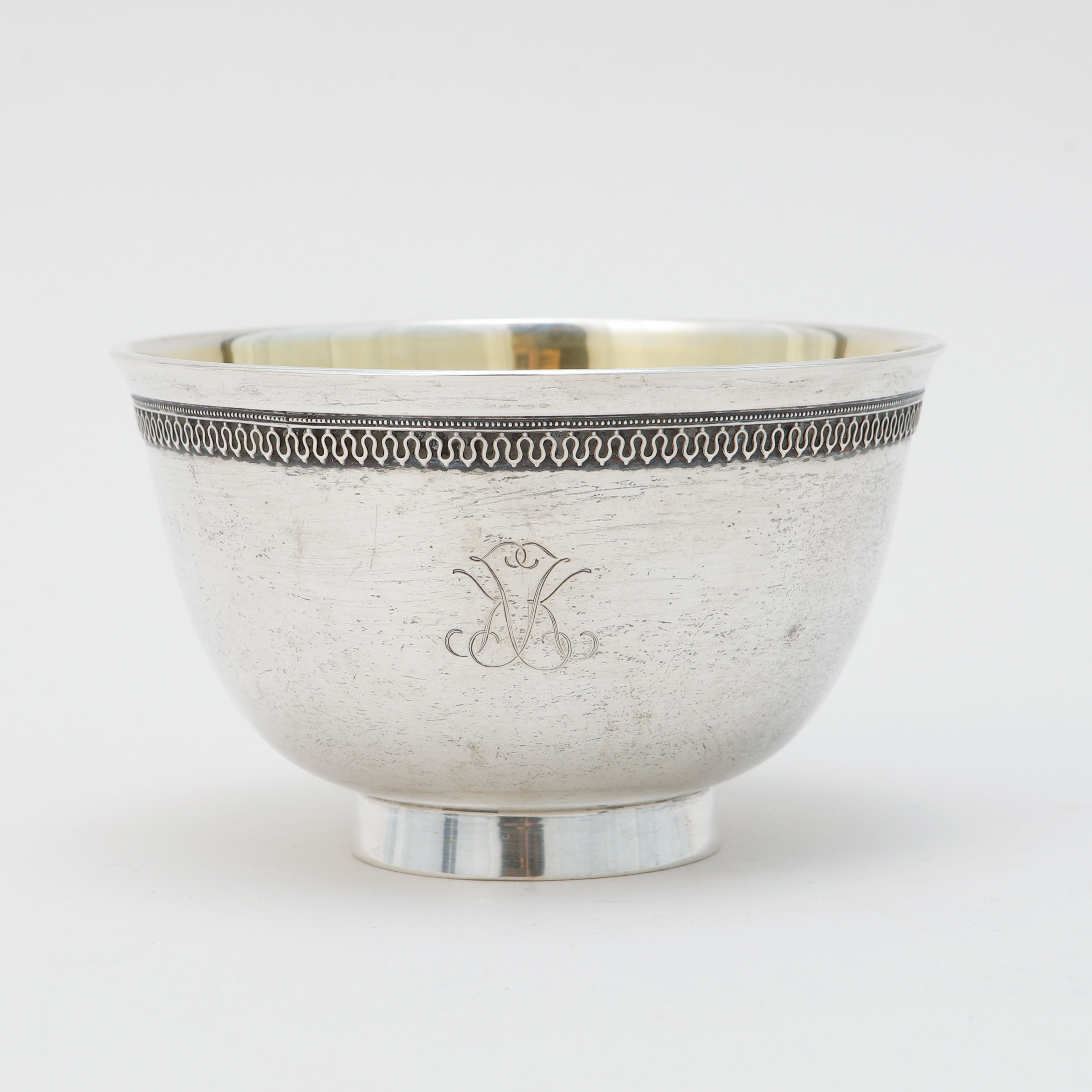 SKÅL, silver, MGAB, 1958. Vikt 120 gram.