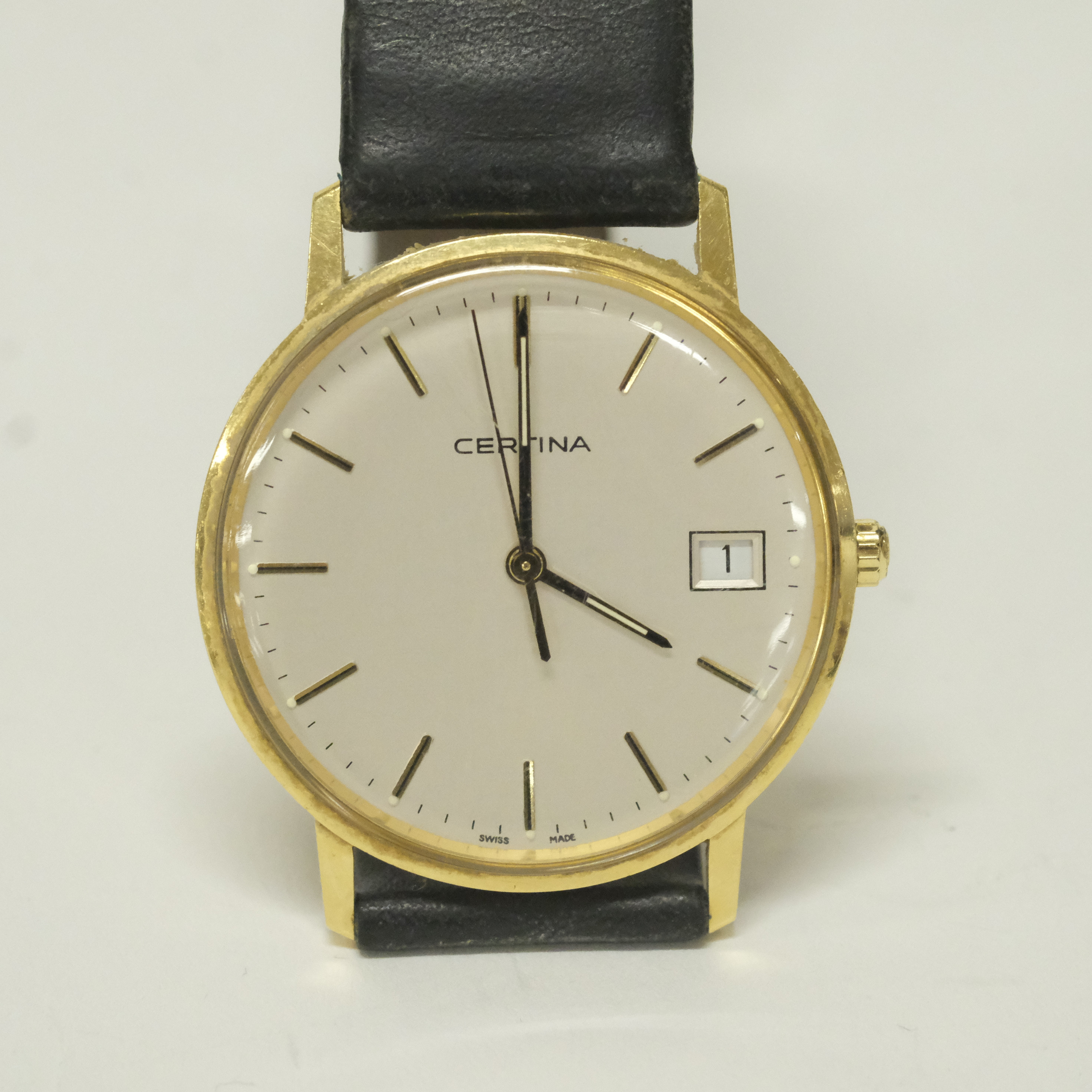 CERTINA ARMBANDSUR, 18 K GULD, QUARTZ.