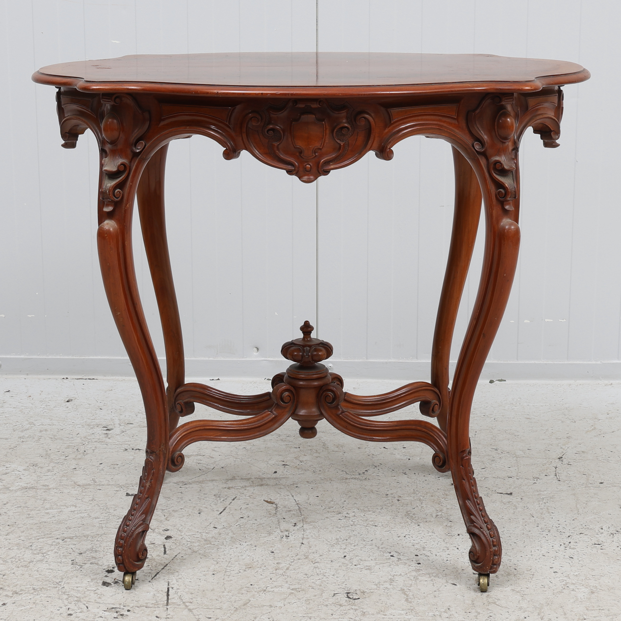 SALONGSBORD, trä, nyrokoko, 1800-tal.