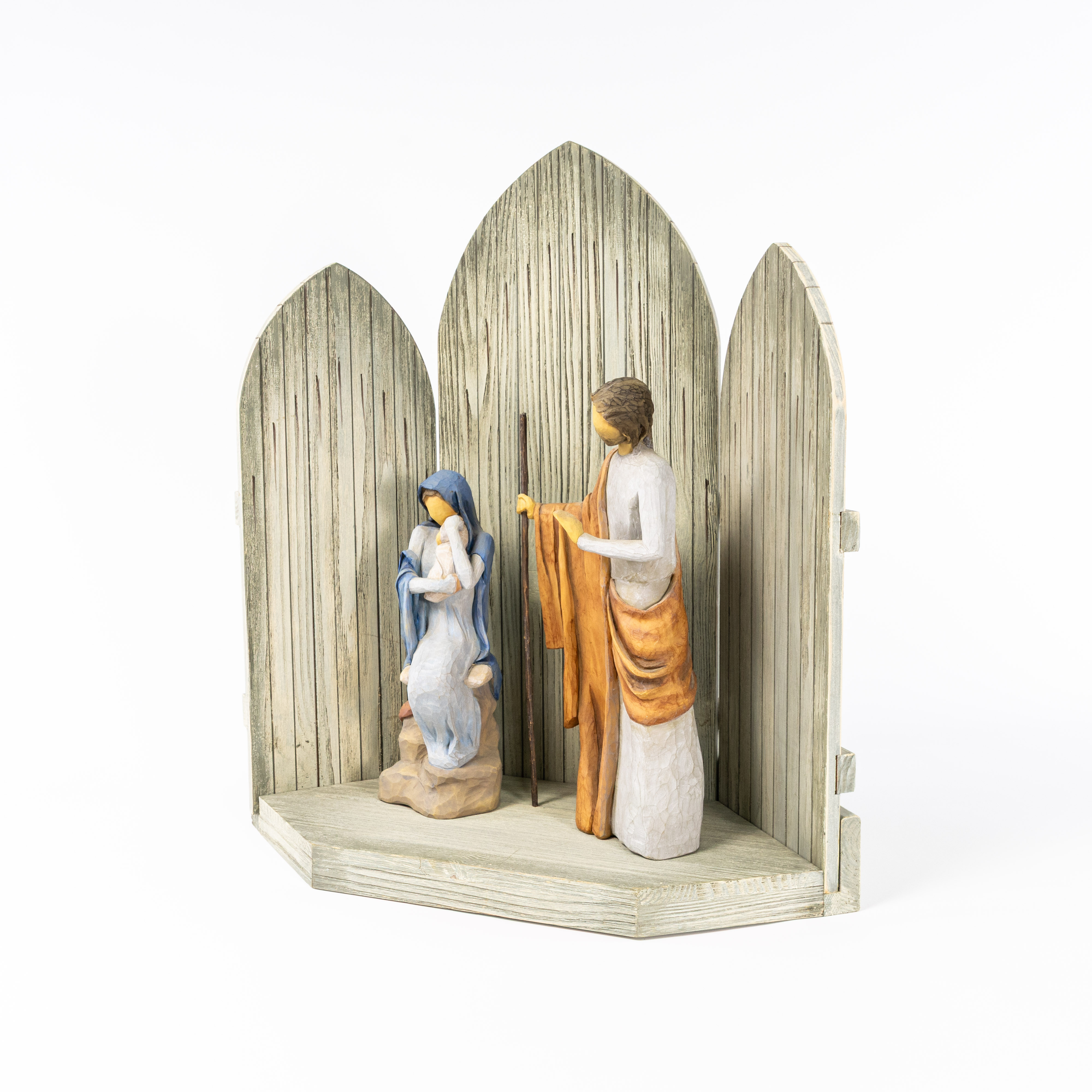 SUSAN LORDI. figurgrupp, 3 delar, Willow Tree, höjd 61 cm.