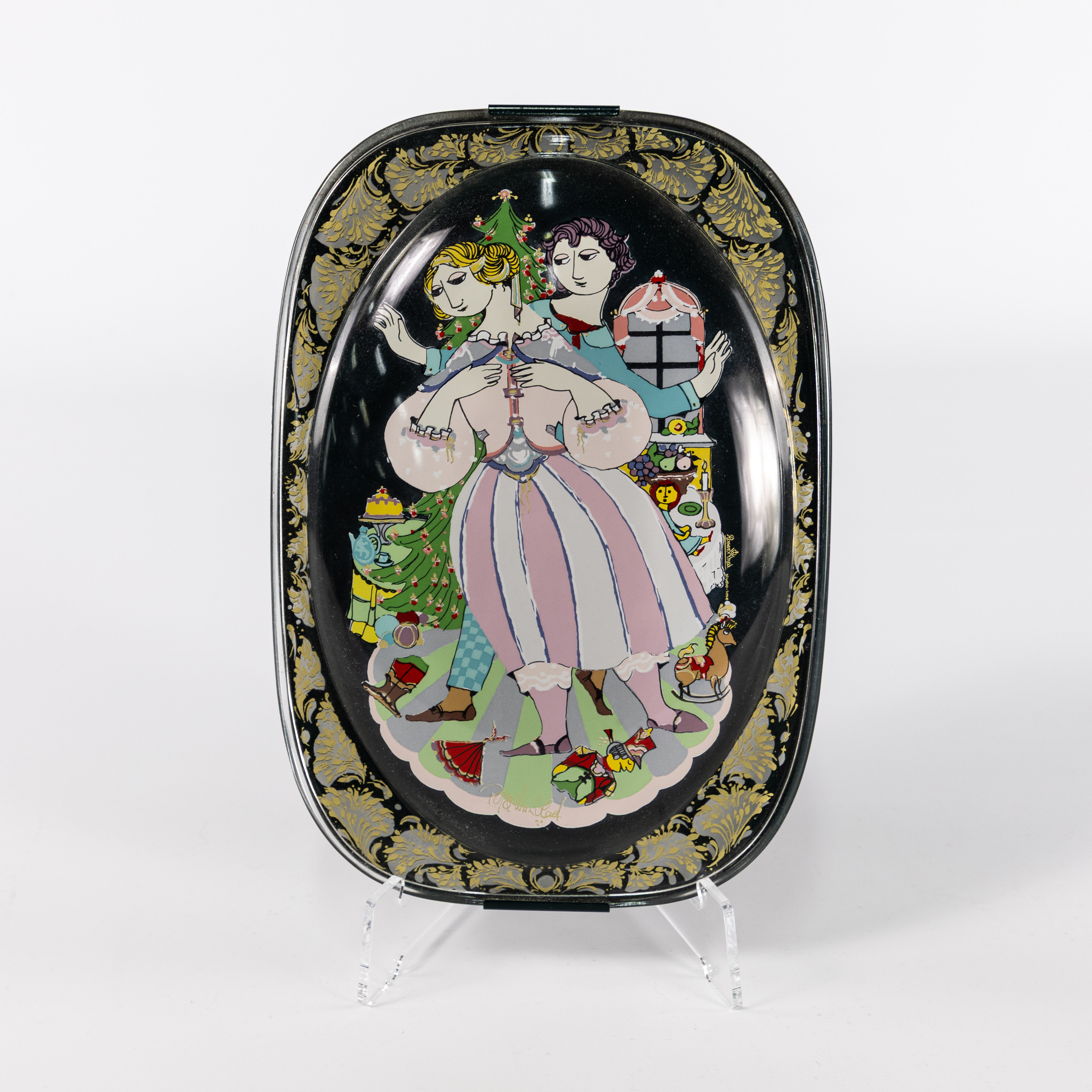 BJÖRN WIINBLADH, tavla, 15 x 22 cm.