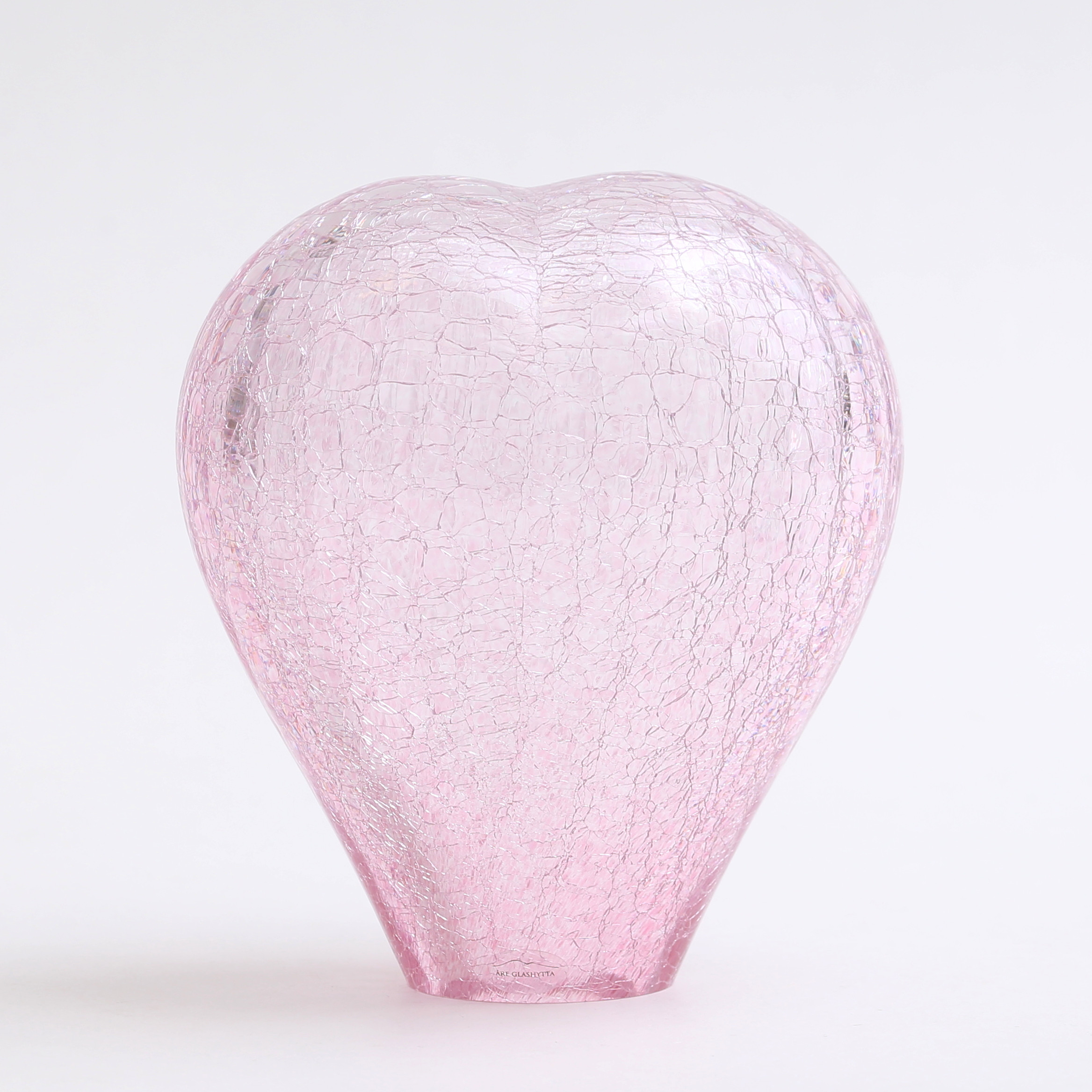 SKULPTUR, glas, hjärta, Åre Glashytta.