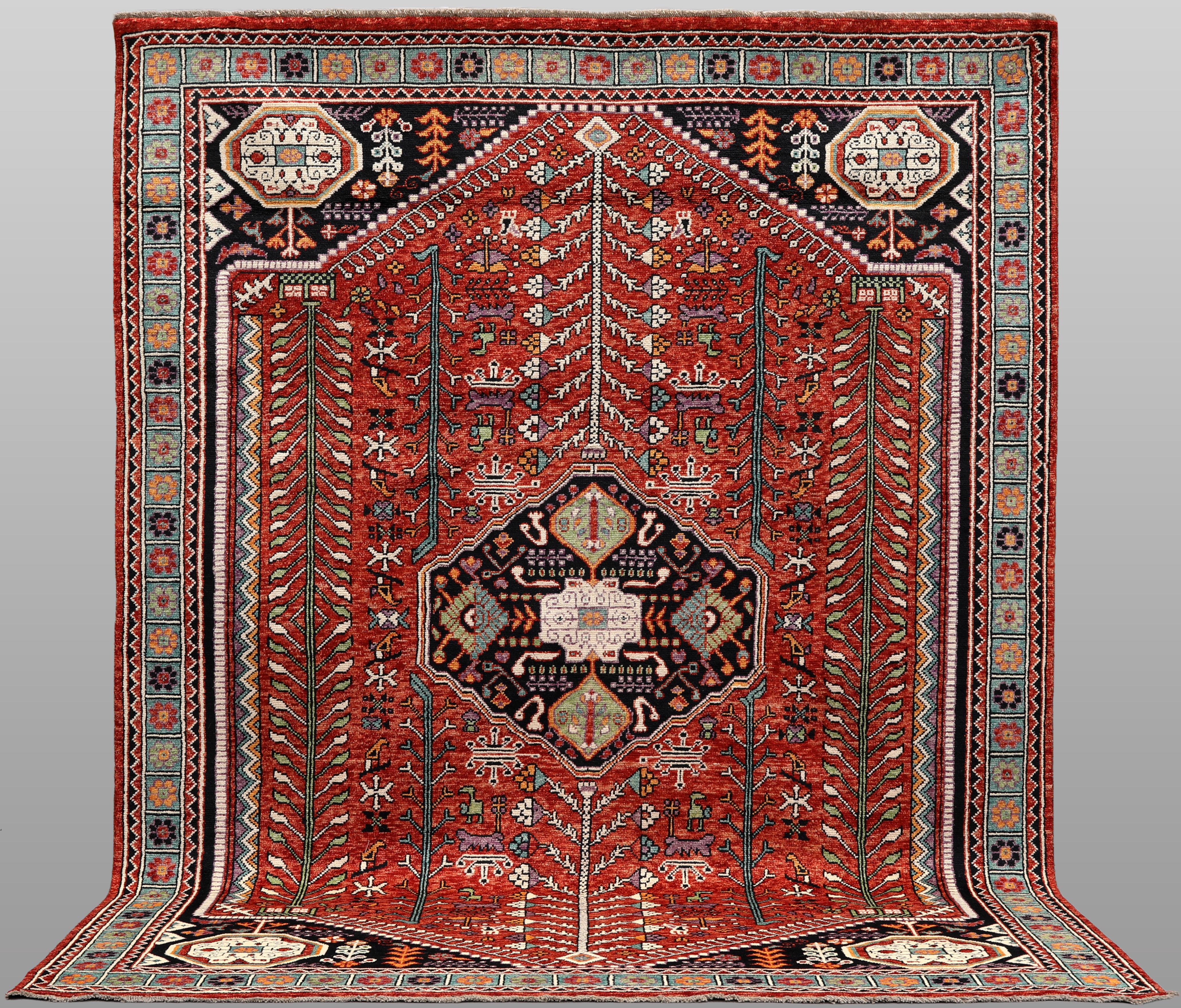 MATTA, "Figural Shirazi", 340 x 253 cm.