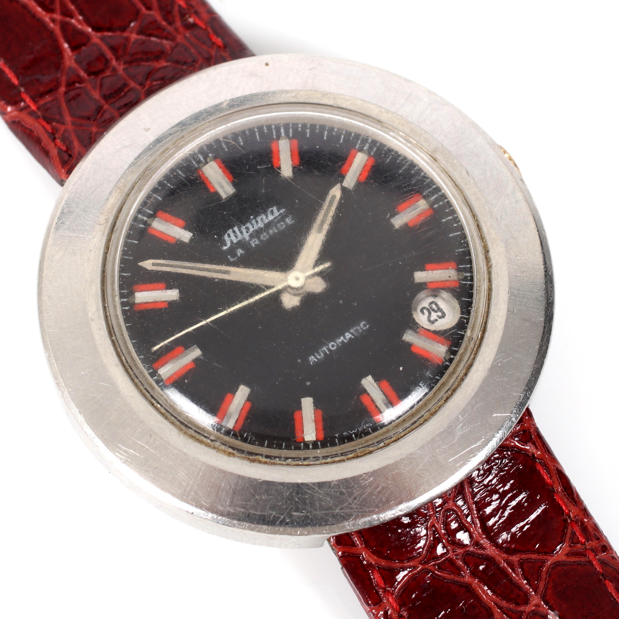 ARMBANDSUR, "La Ronde", med datum, automatisk, Alpina.