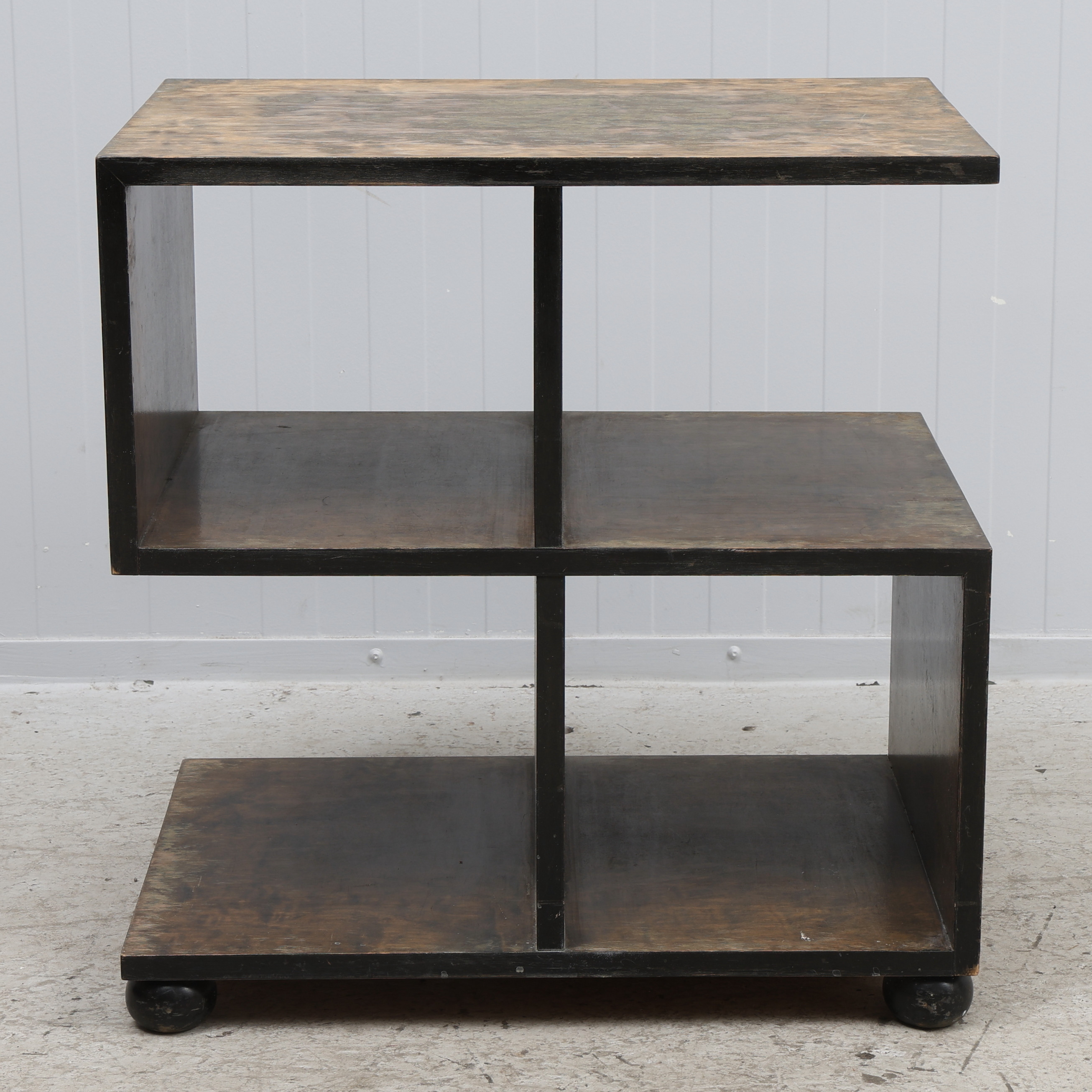 ETAGEBORD, betsat trä, funkis, 1920/30-tal.