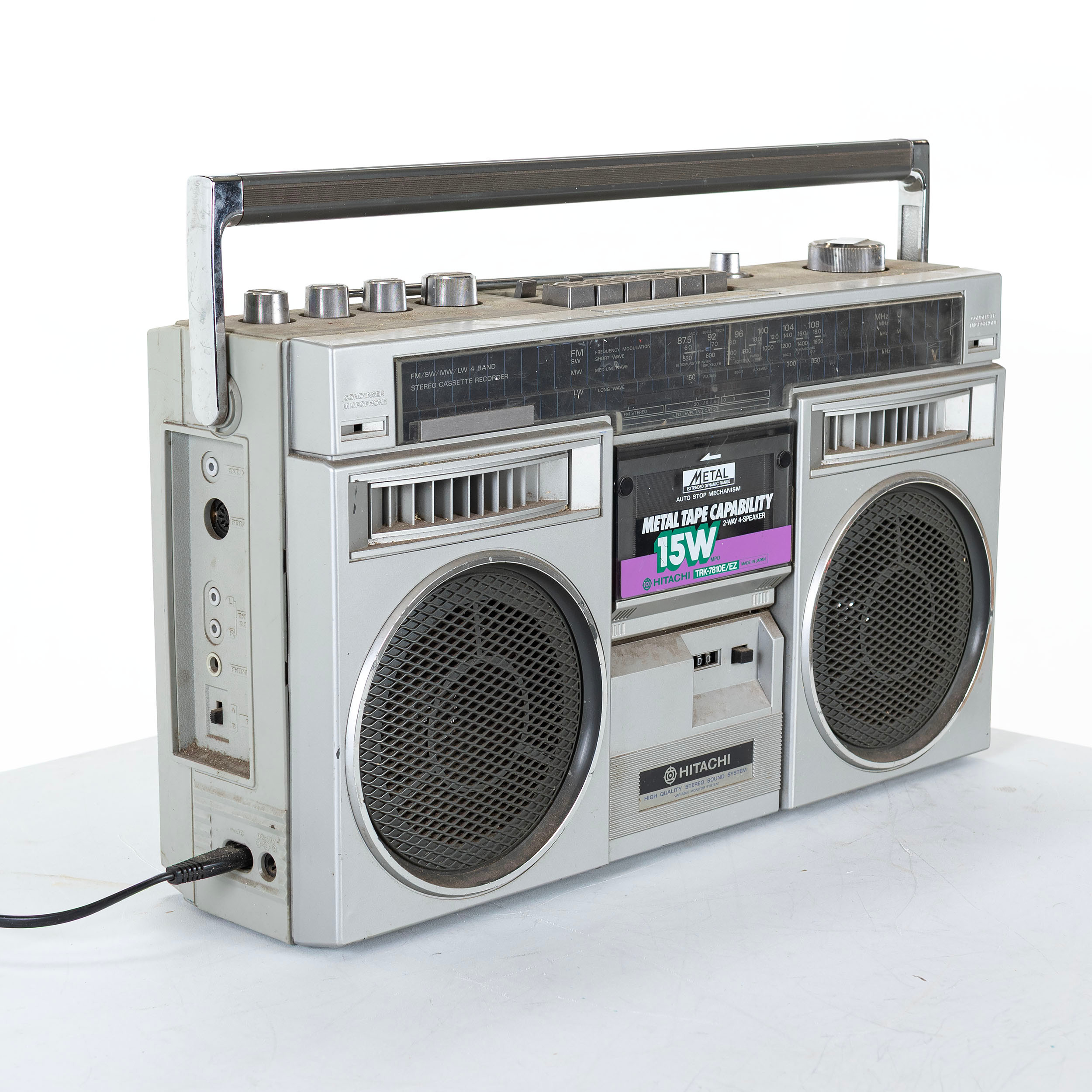 KASSETTBANDSPELARE, Hitachi, 1900 - talets senare del.