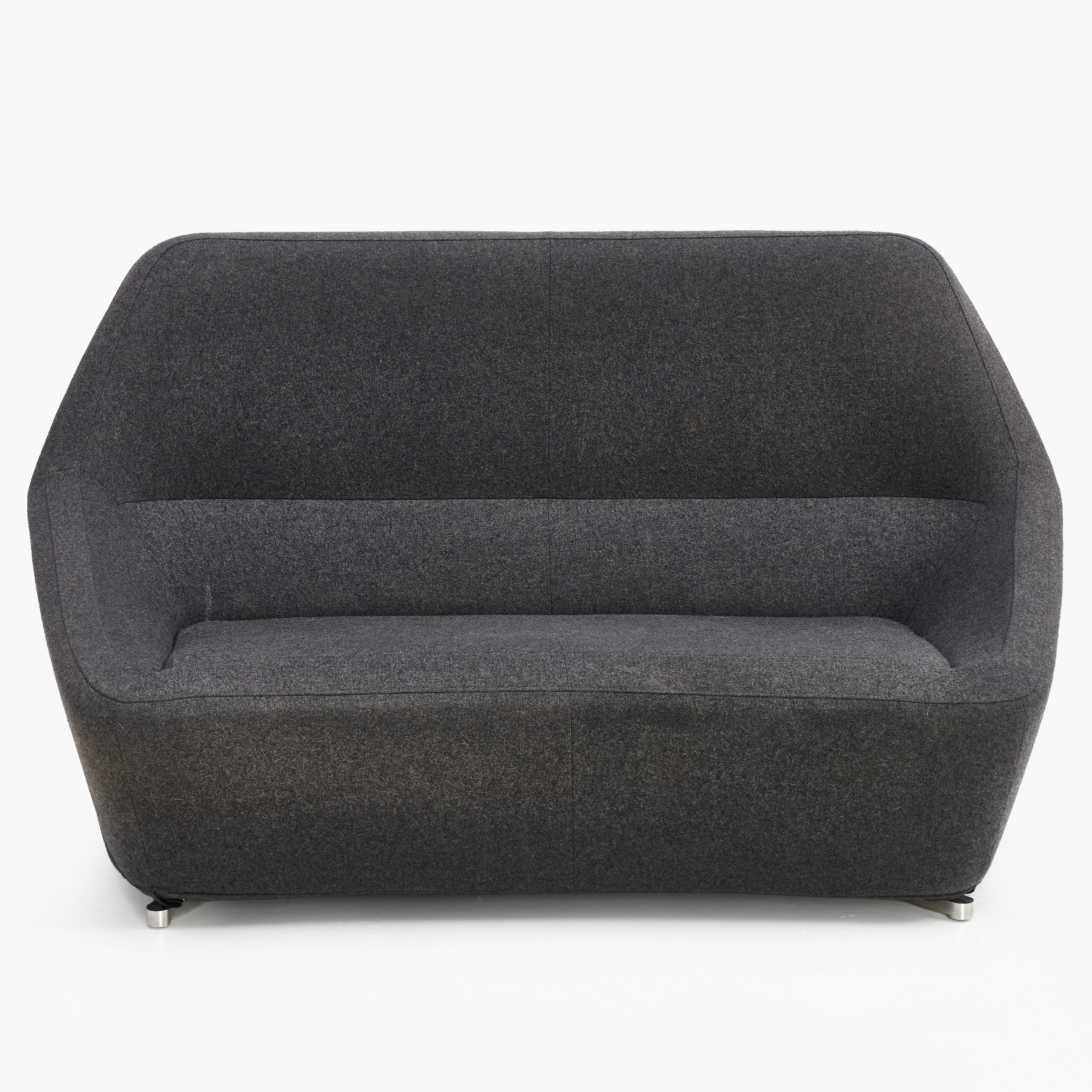 SOFFA, "Pluriel", för Ligne Roset, Frankrike, 1900-tal, grå ullklädsel.