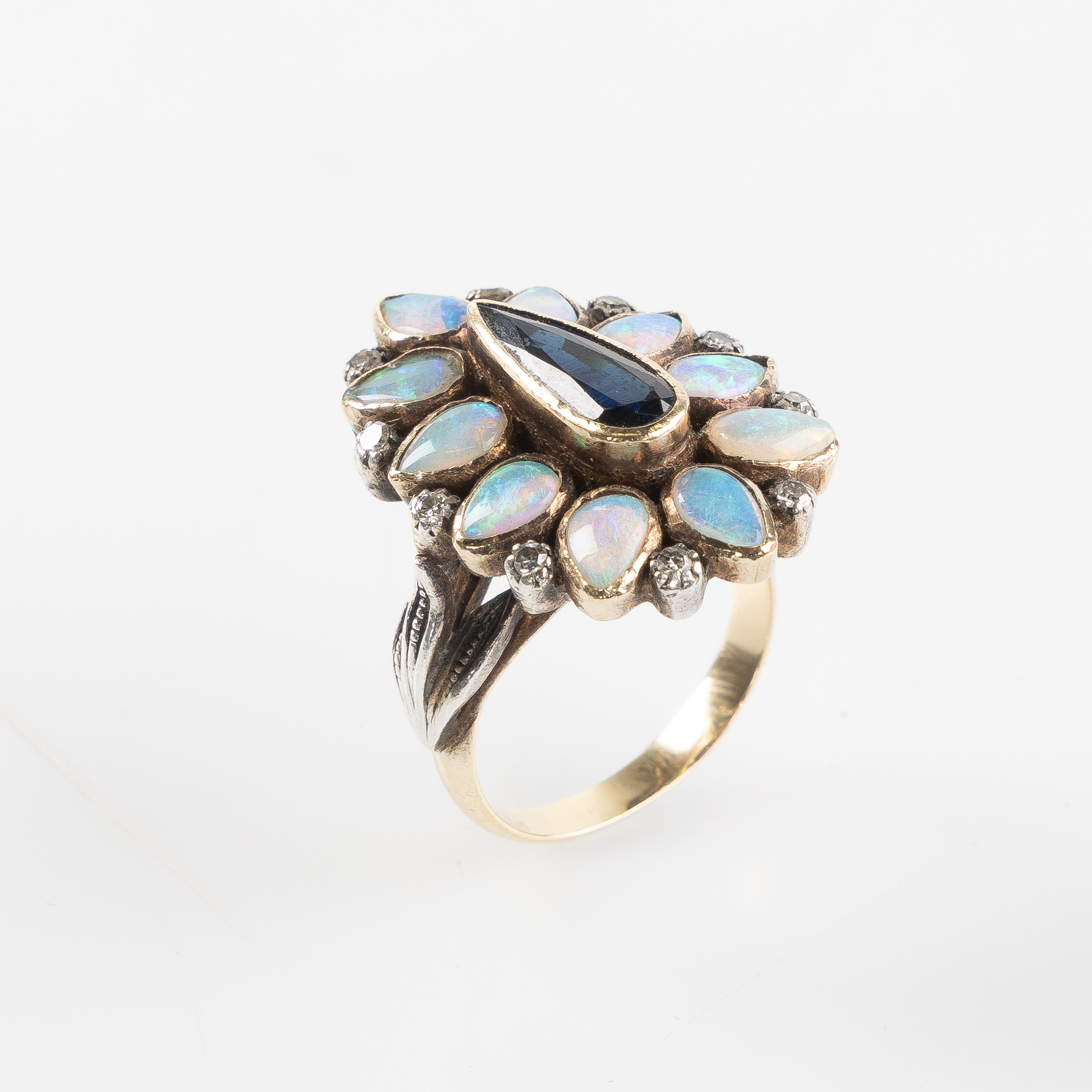 RING, 14K guld.