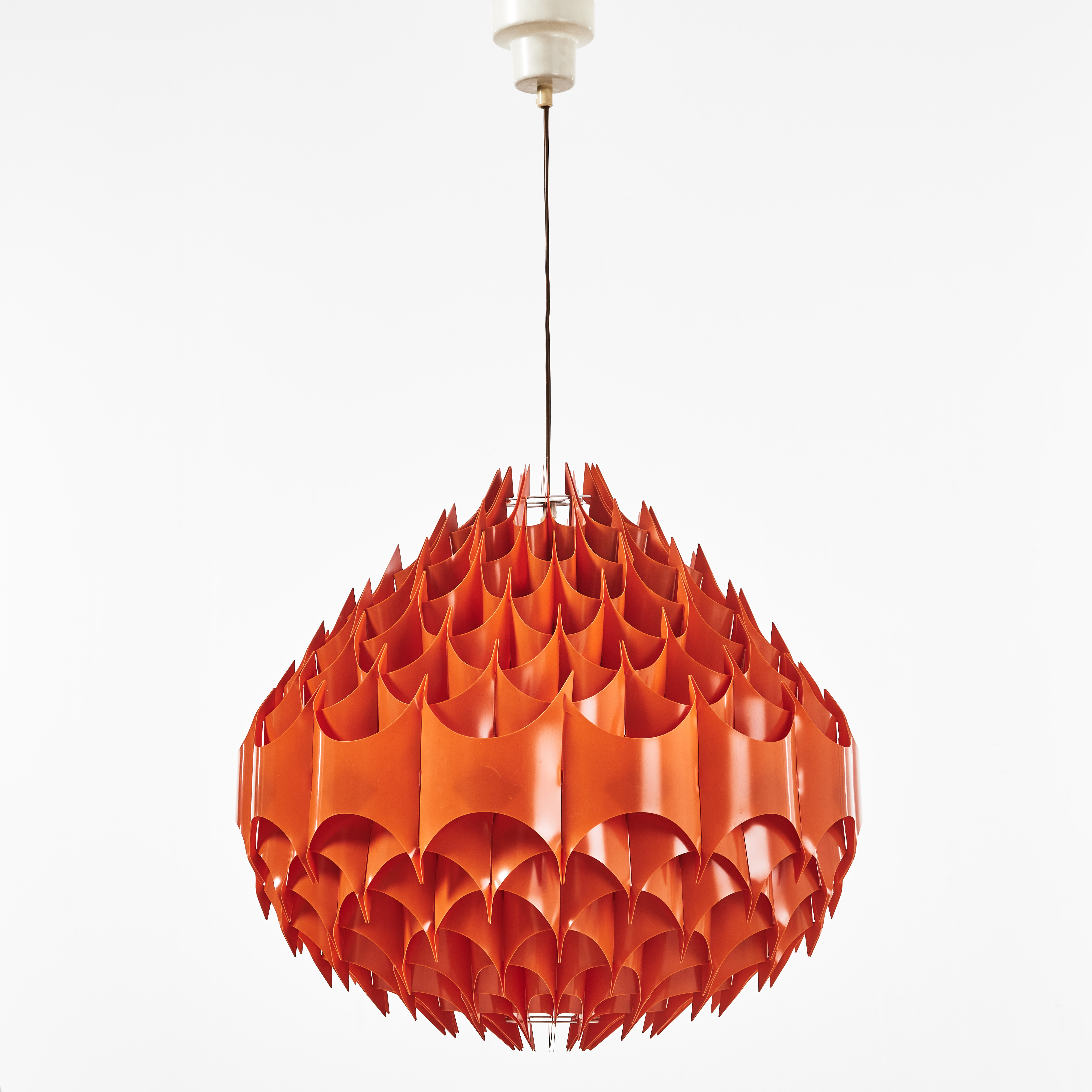 HAVLOVA MILANDA. Taklampa, "Rythmic", Ateljé Lyktan Åhus, 1900-talets andra hälft.