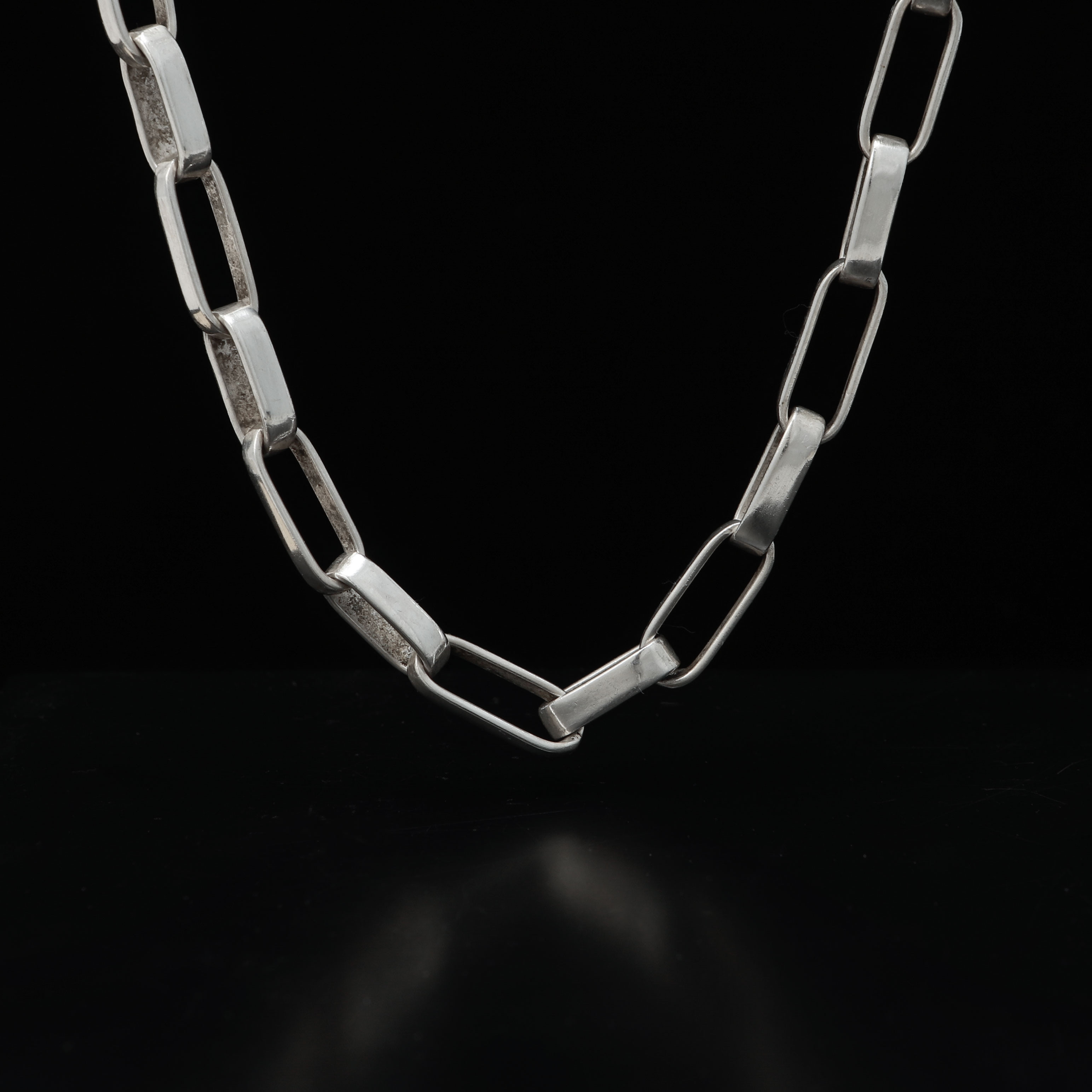 SVEN-ERIK HÖGBERG. Halskedja, silver, Göteborg, 1980.